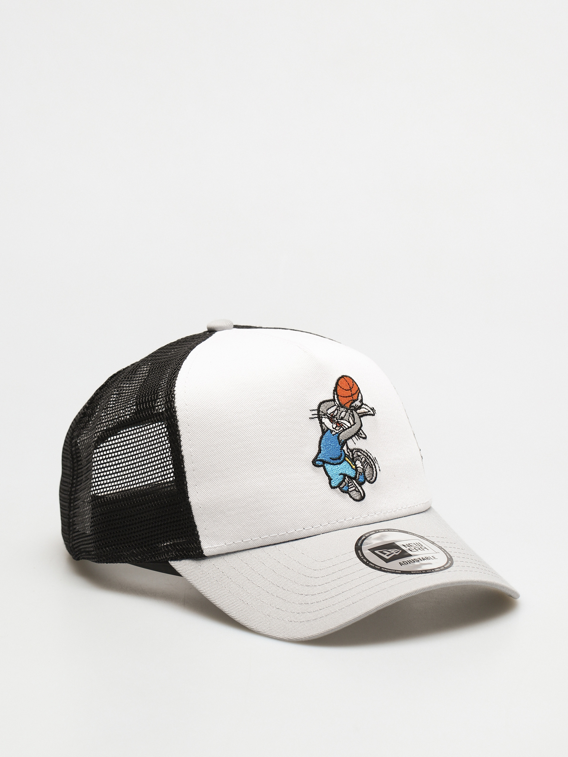 New Era Character Sports Trucker Cap (grey/white/black)