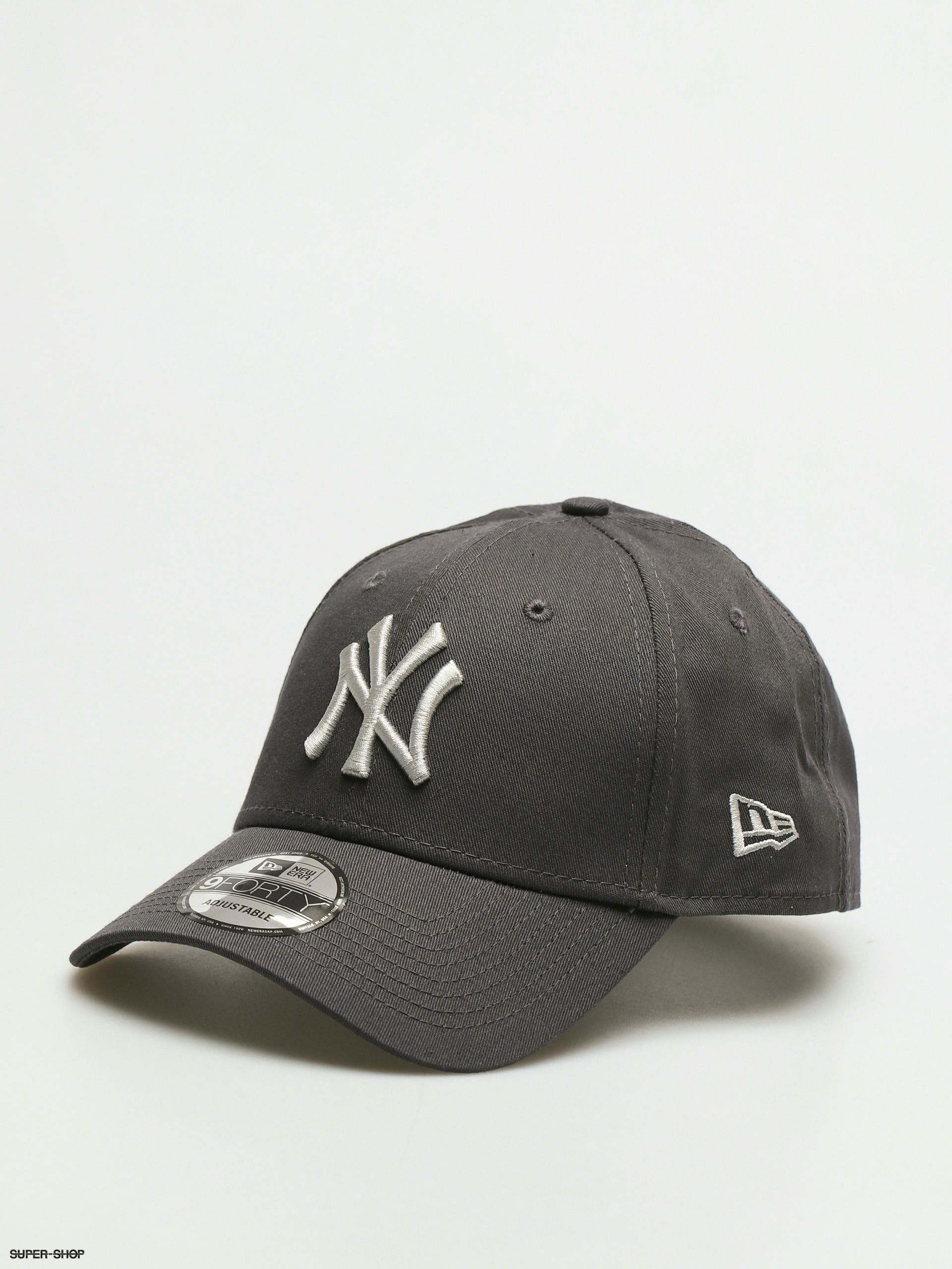 new era dark grey cap