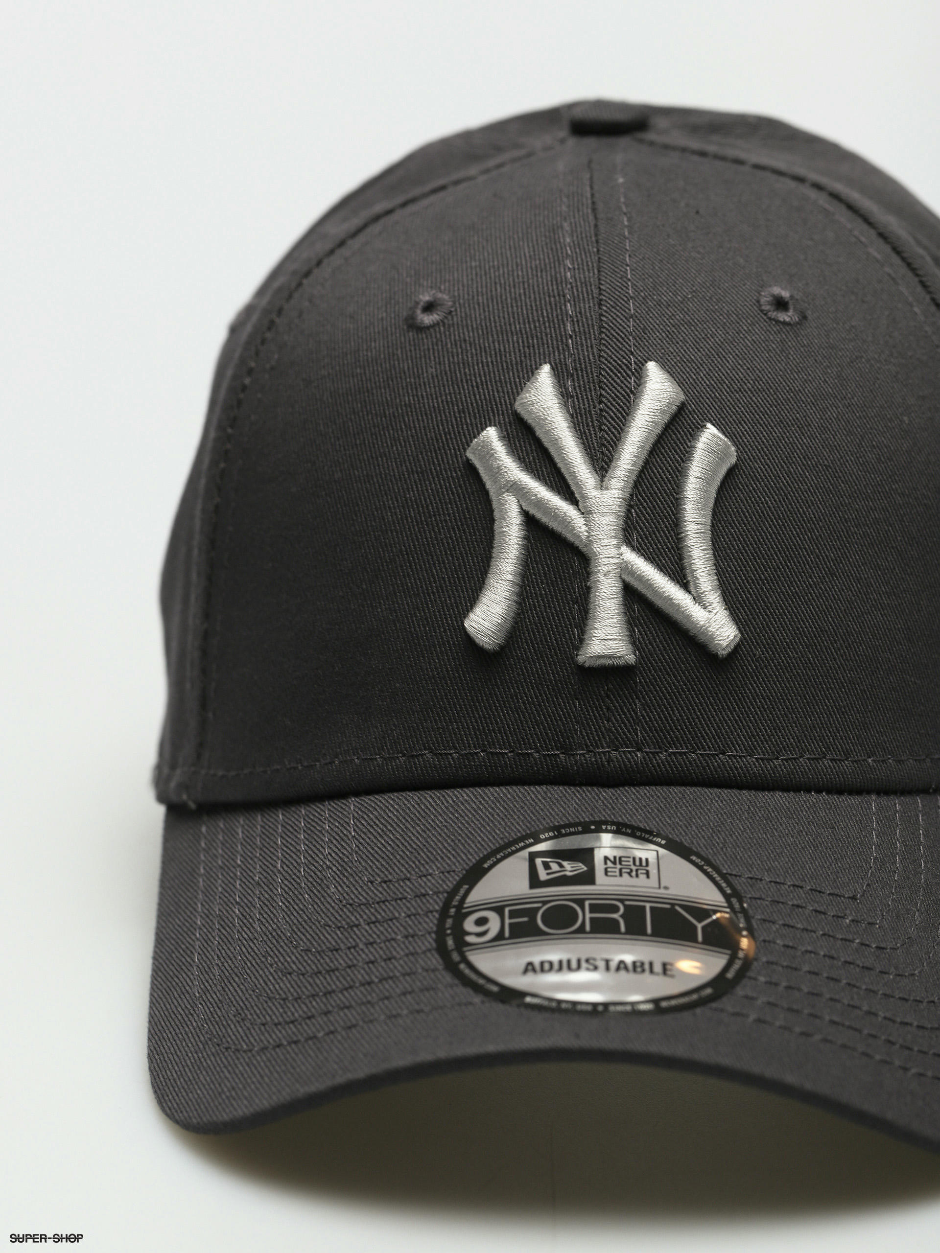 new era yankees cap grey