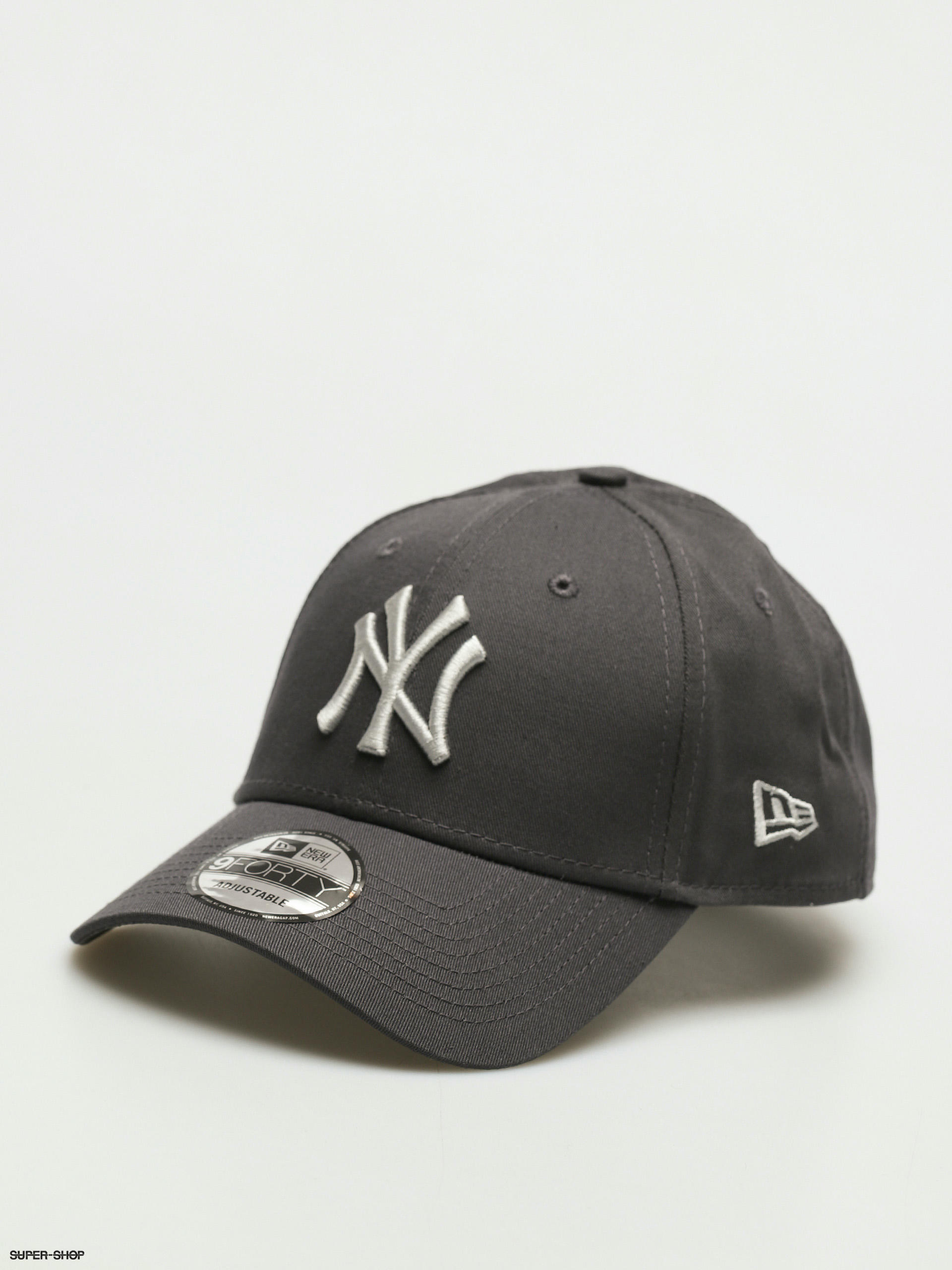 new era yankees cap grey