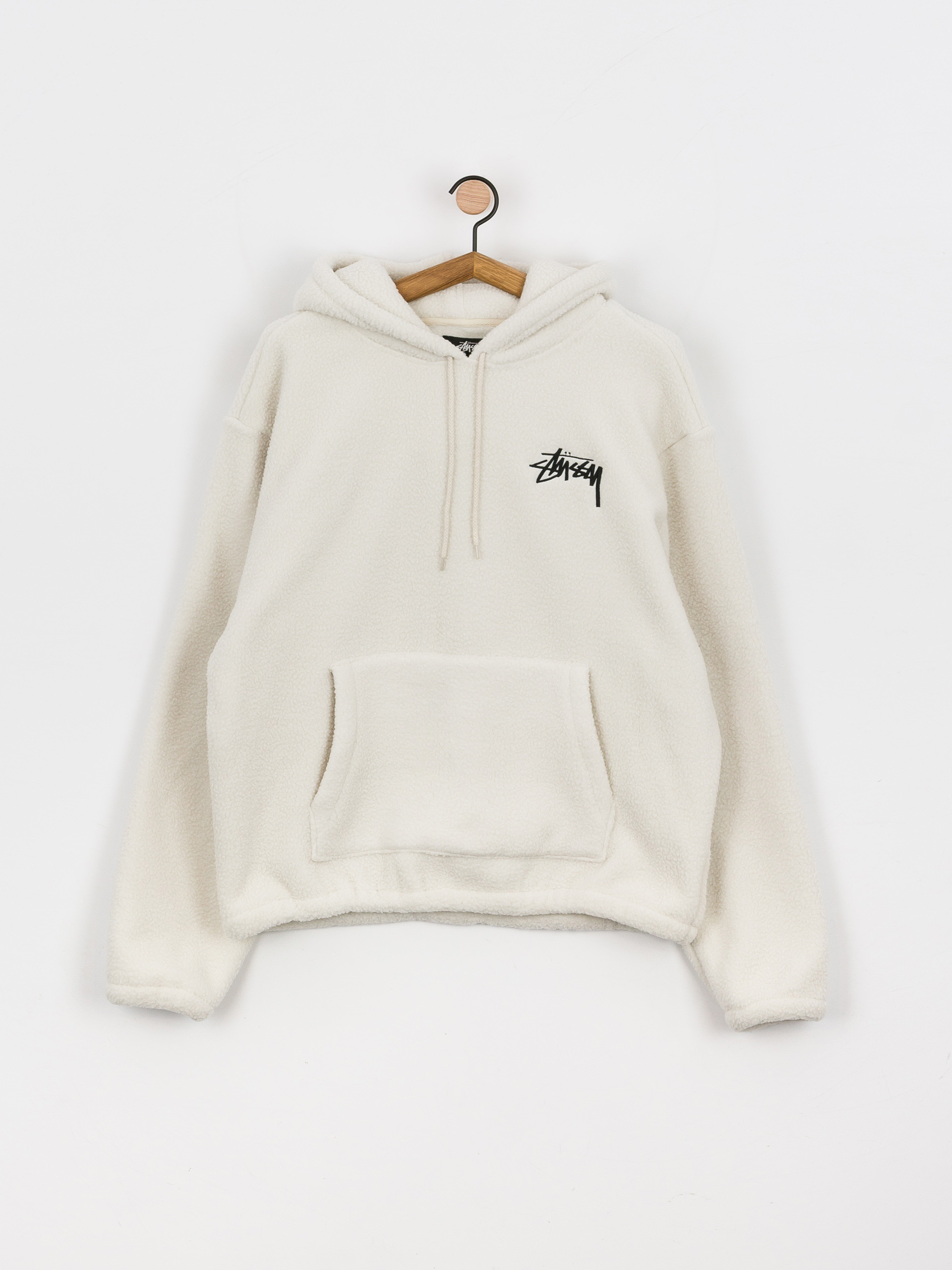 Stussy Bronson Sherpa HD Hoodie (bone)