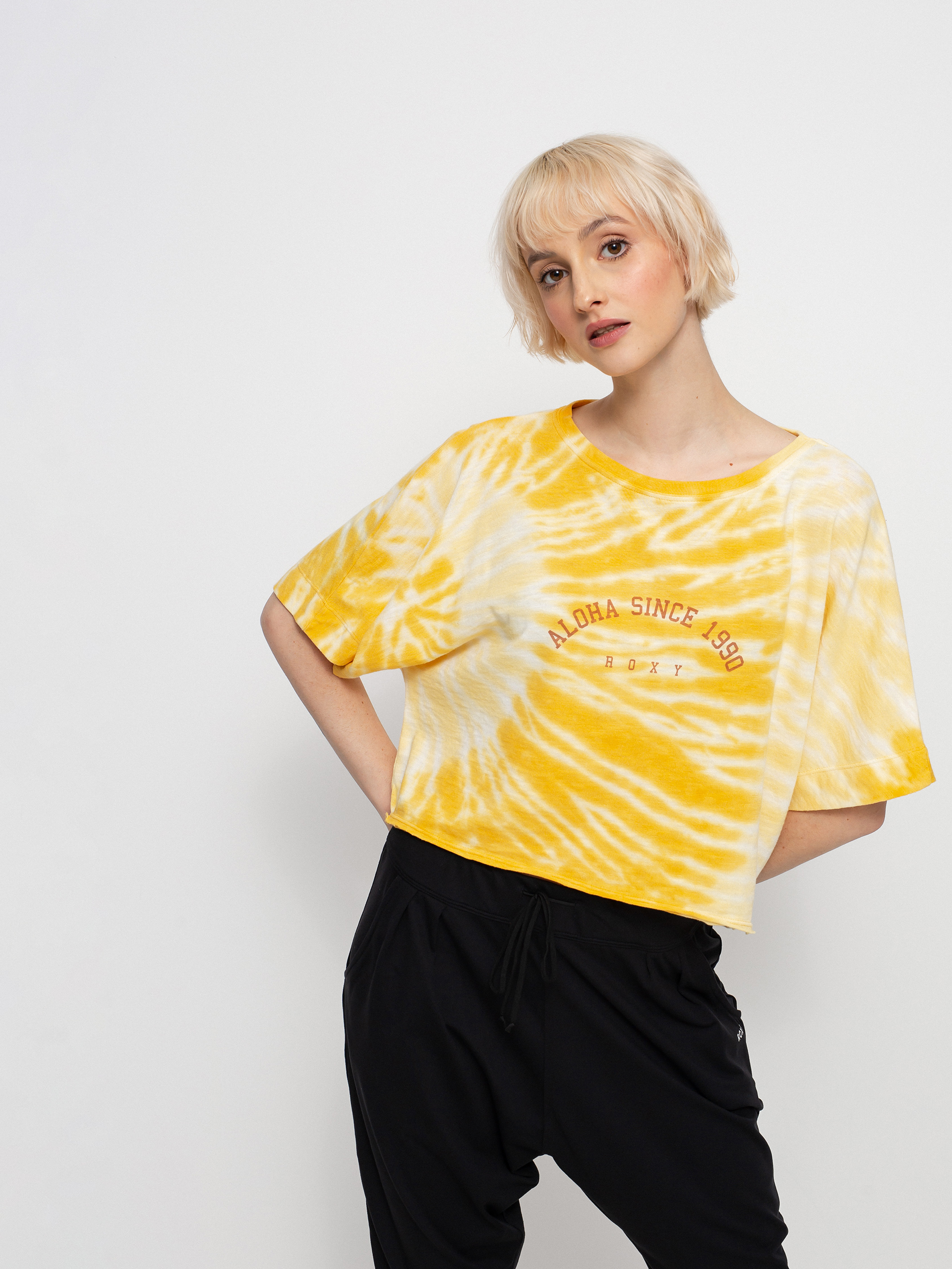 Roxy Aloha Day Dstf T-shirt Wmn (ochre)
