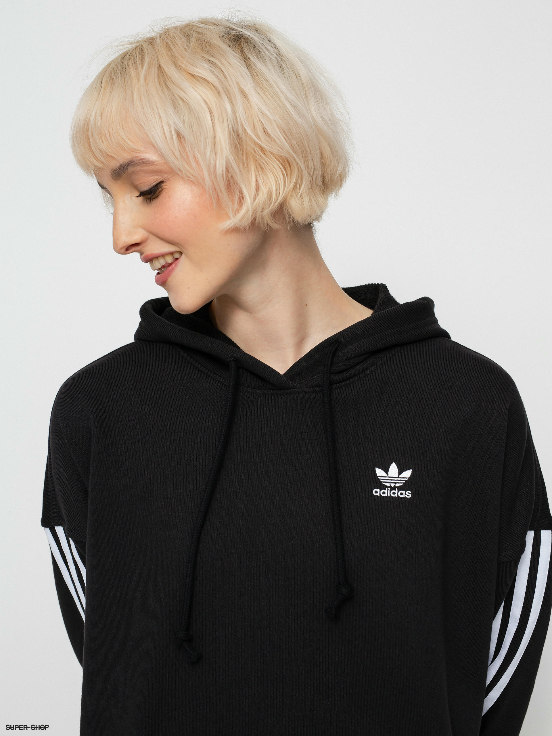 adidas long line hoodie