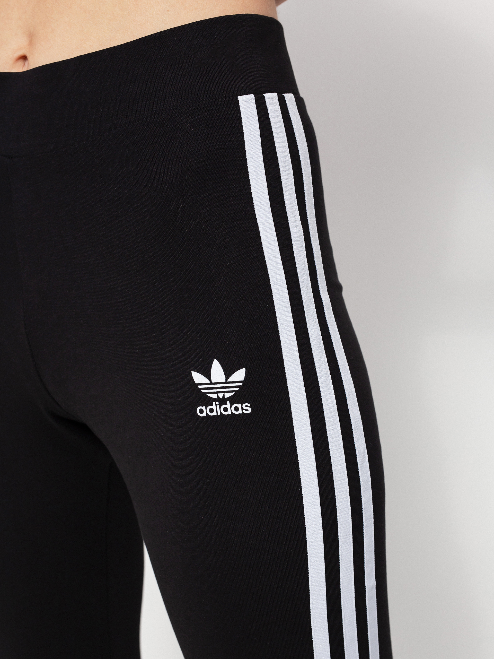 adidas Originals Stripes Leggings Wmn green (black)