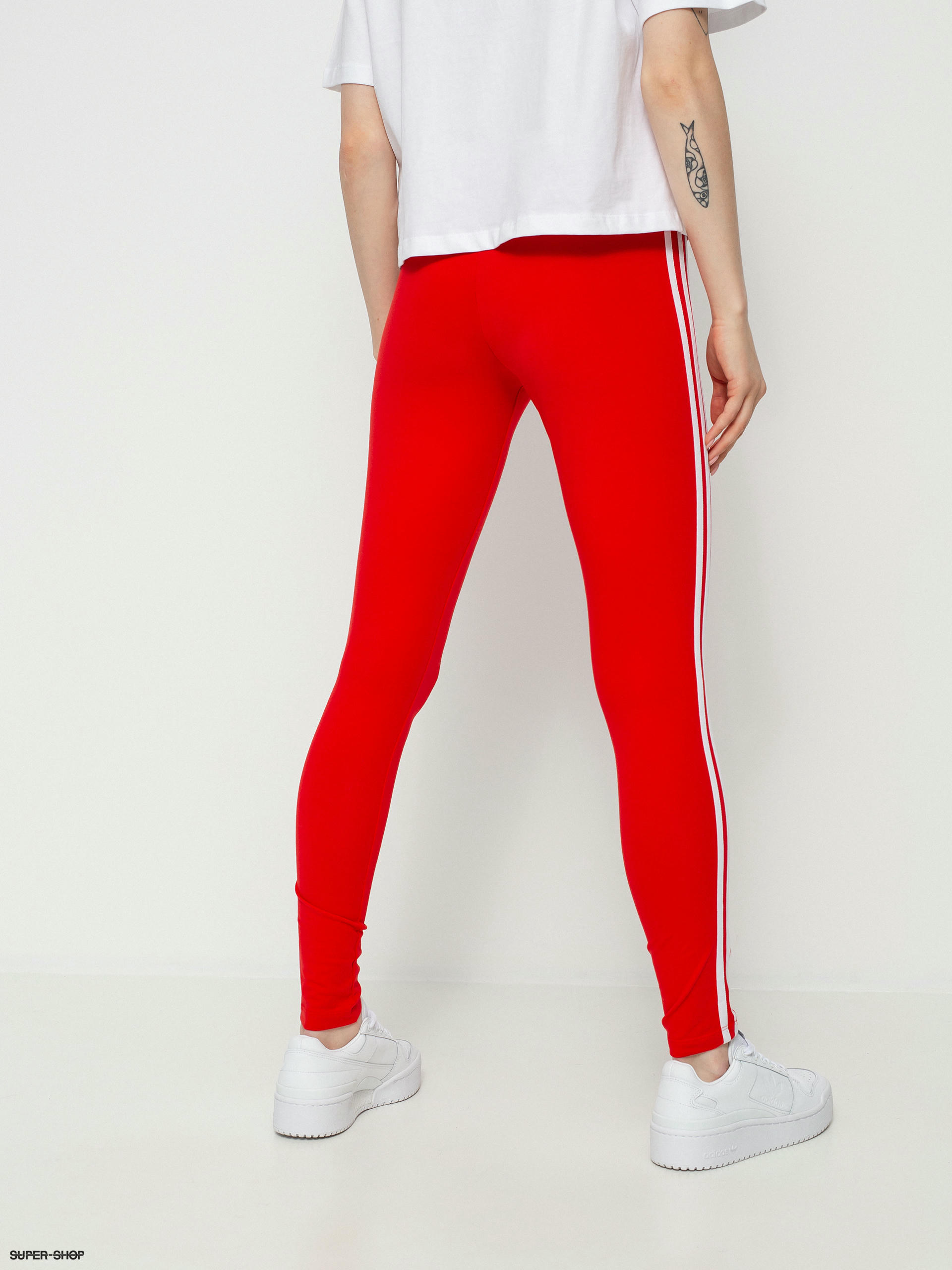 adidas Optime Trainicons 7/8 Leggings - Red | adidas IQ