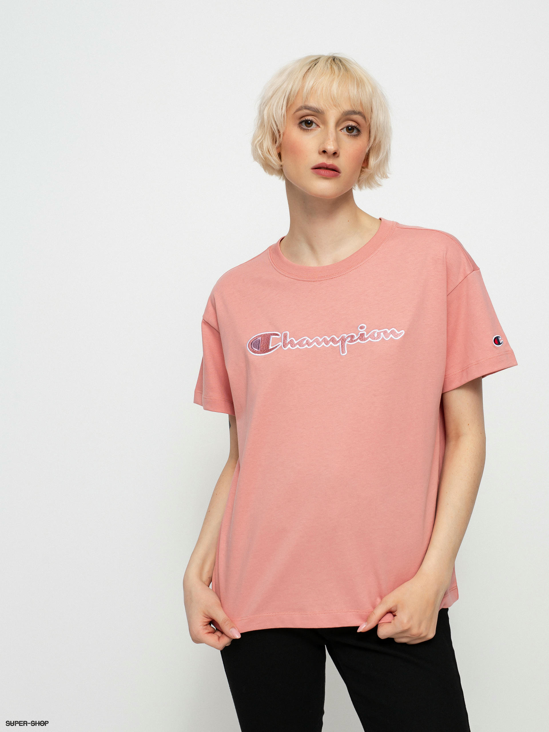 Champion t shirt outlet women's sale