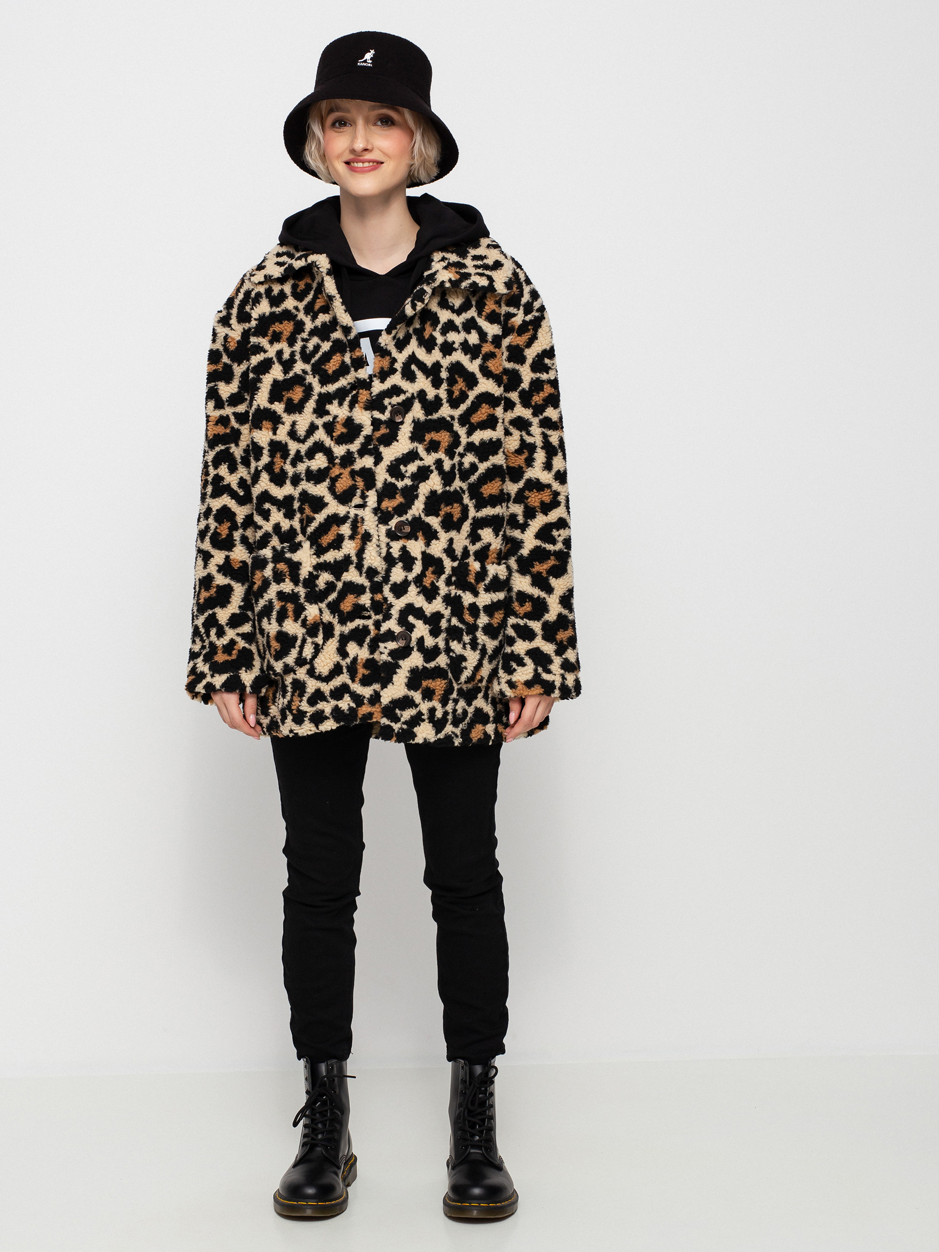 Brixton Bern Coat Jacke Wmn (leopard)