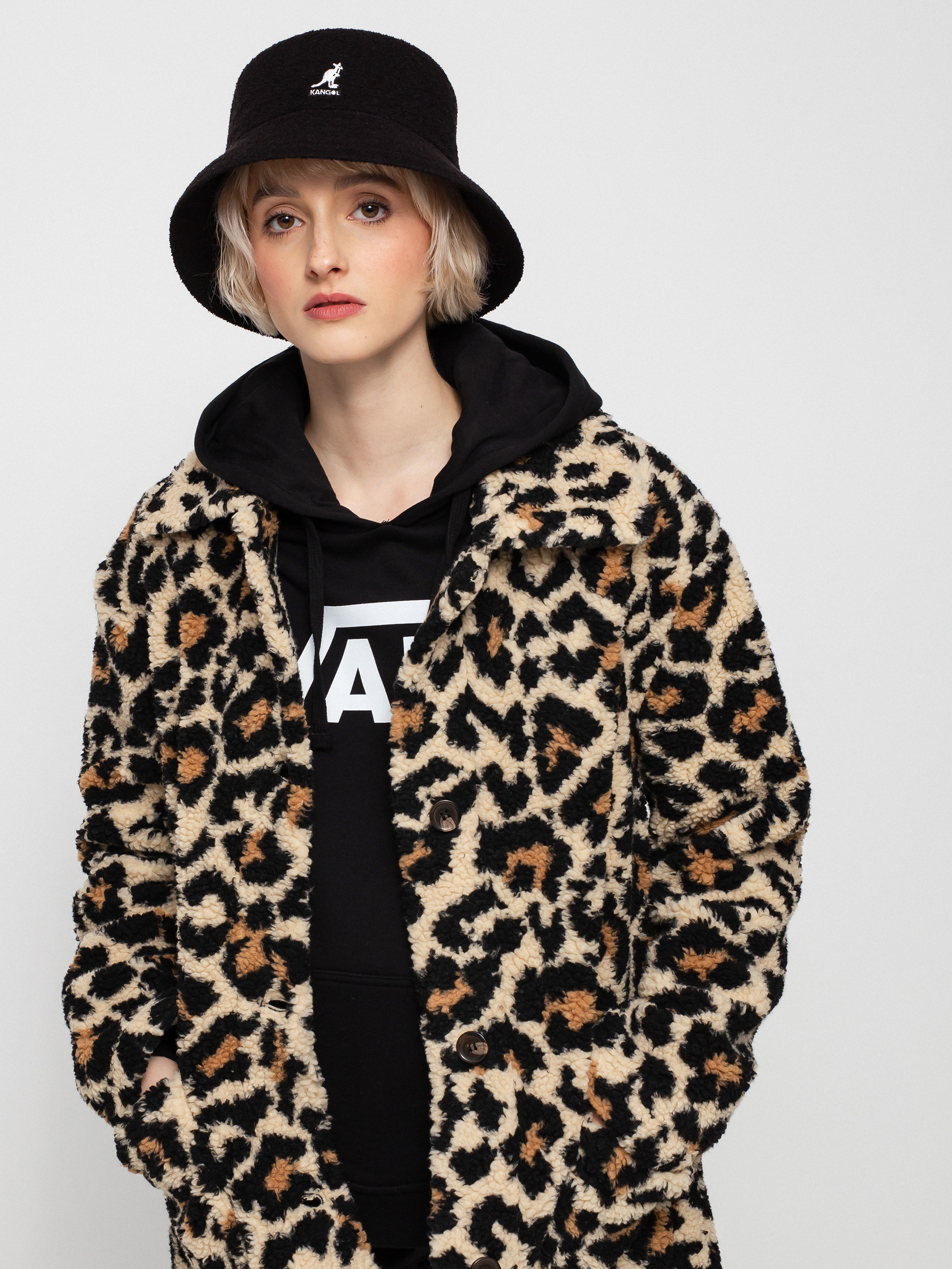 Brixton Bern Coat Jacke Wmn (leopard)