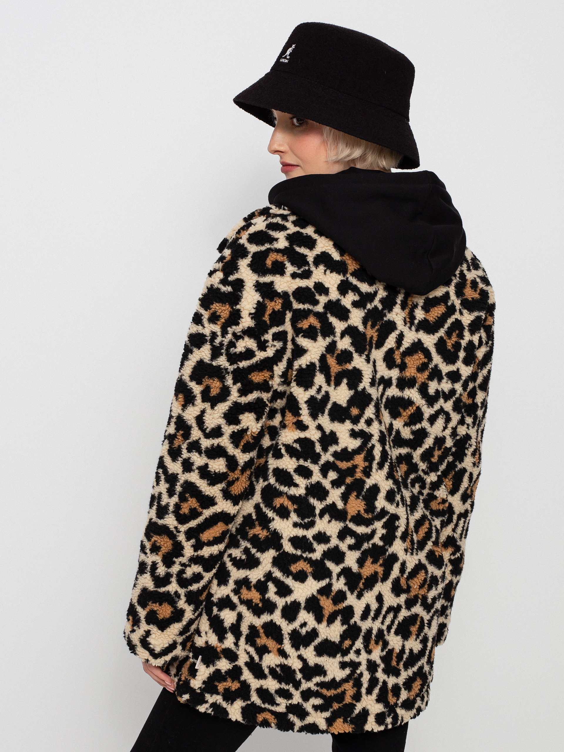 Brixton Bern Coat Jacke Wmn (leopard)
