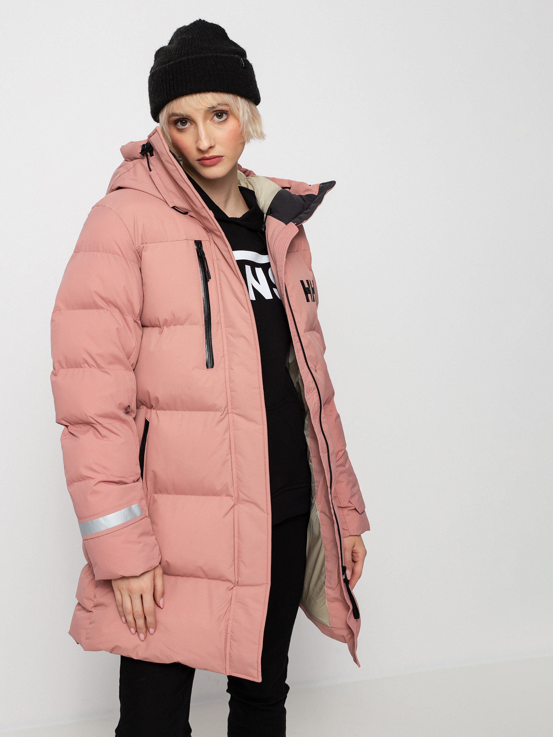 Outfit Dusty Rose Parka Helly Hansen Adore Puffy Jacket Wmn Pink