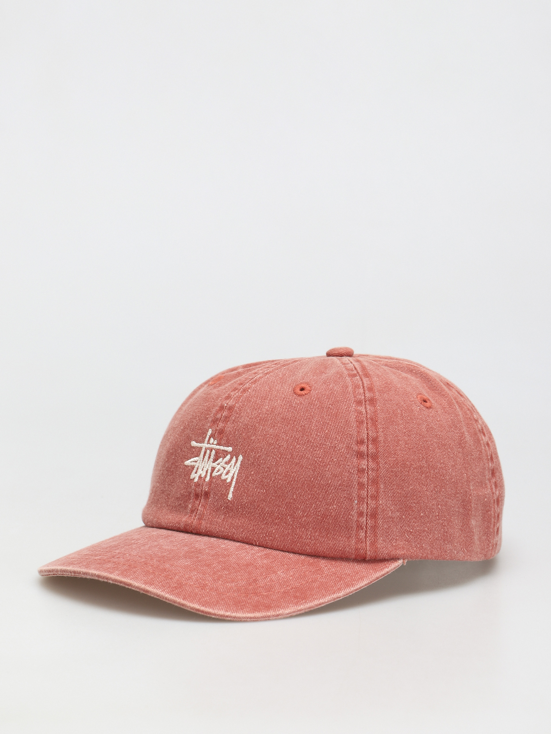 Stussy Washed Stock Low Pro Cap (rust)