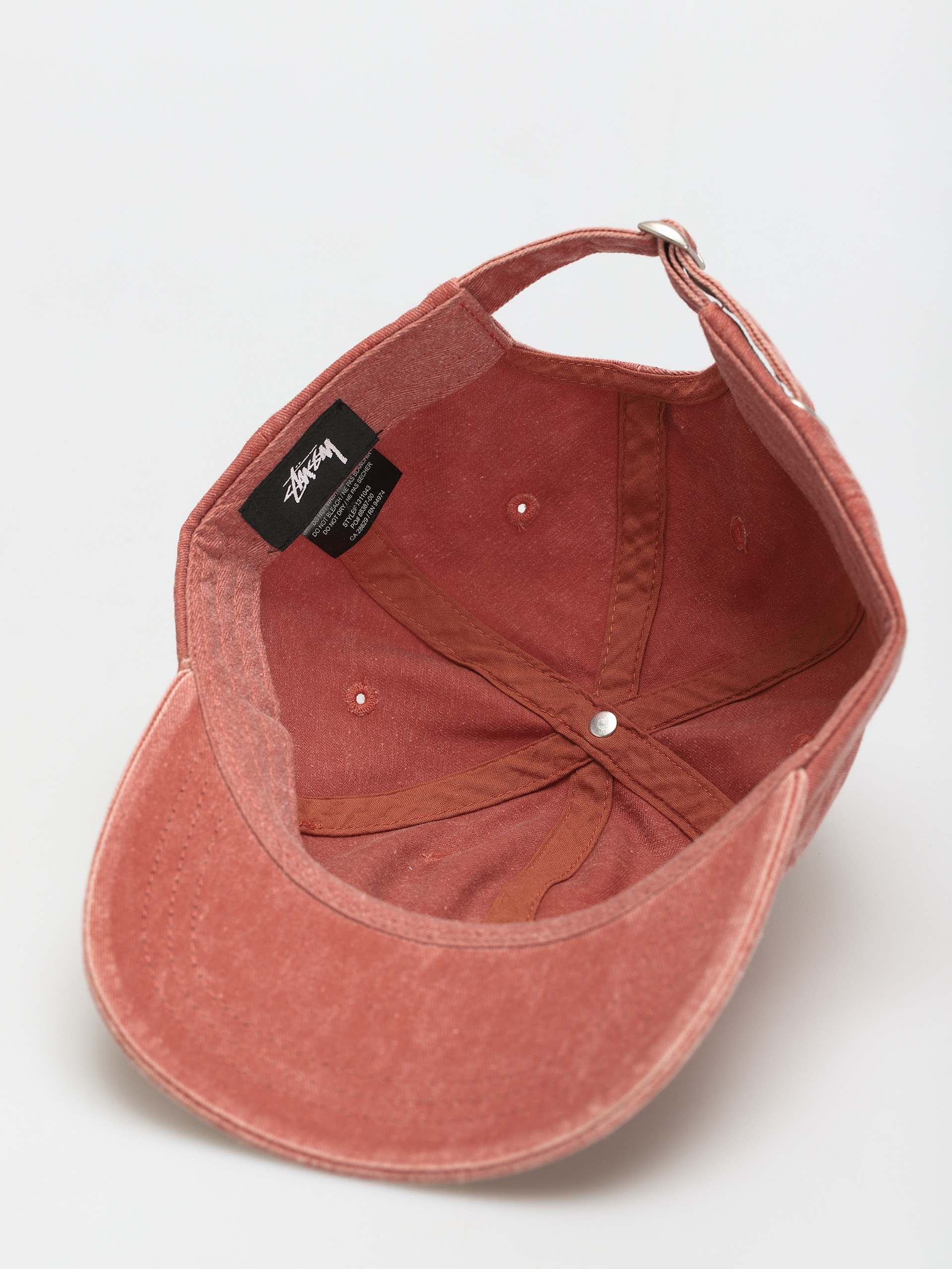 Stussy Washed Stock Low Pro Cap (rust)