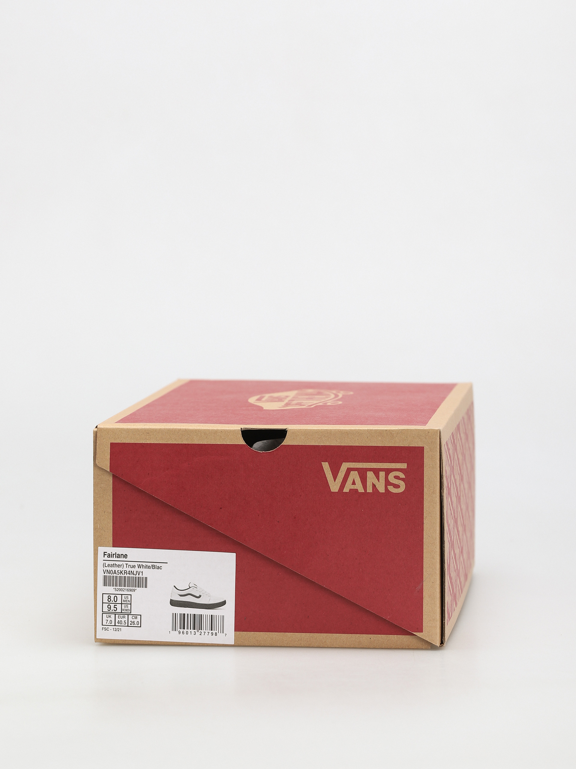 Vans Fairlane Shoes (leather/true white/black)
