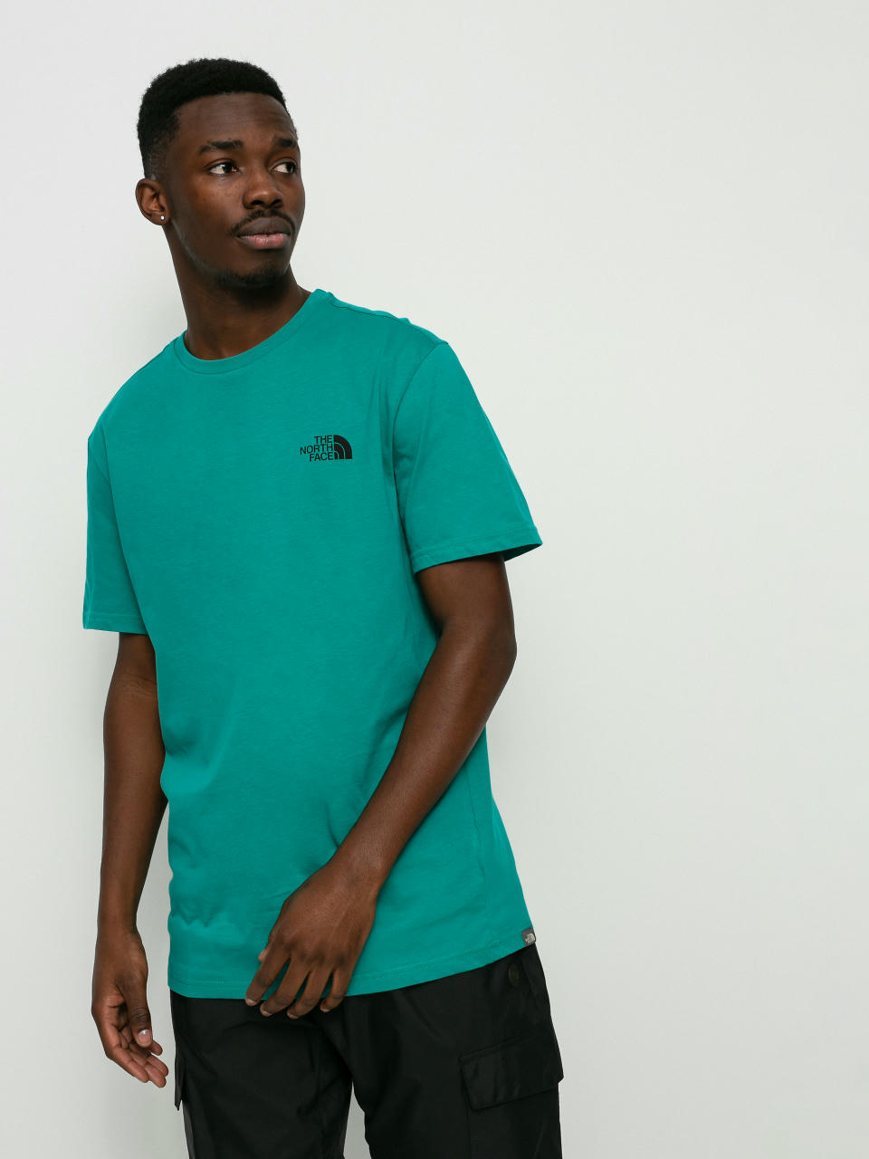 The North Face Simple Dome T-shirt (porcelain green/tnf black)