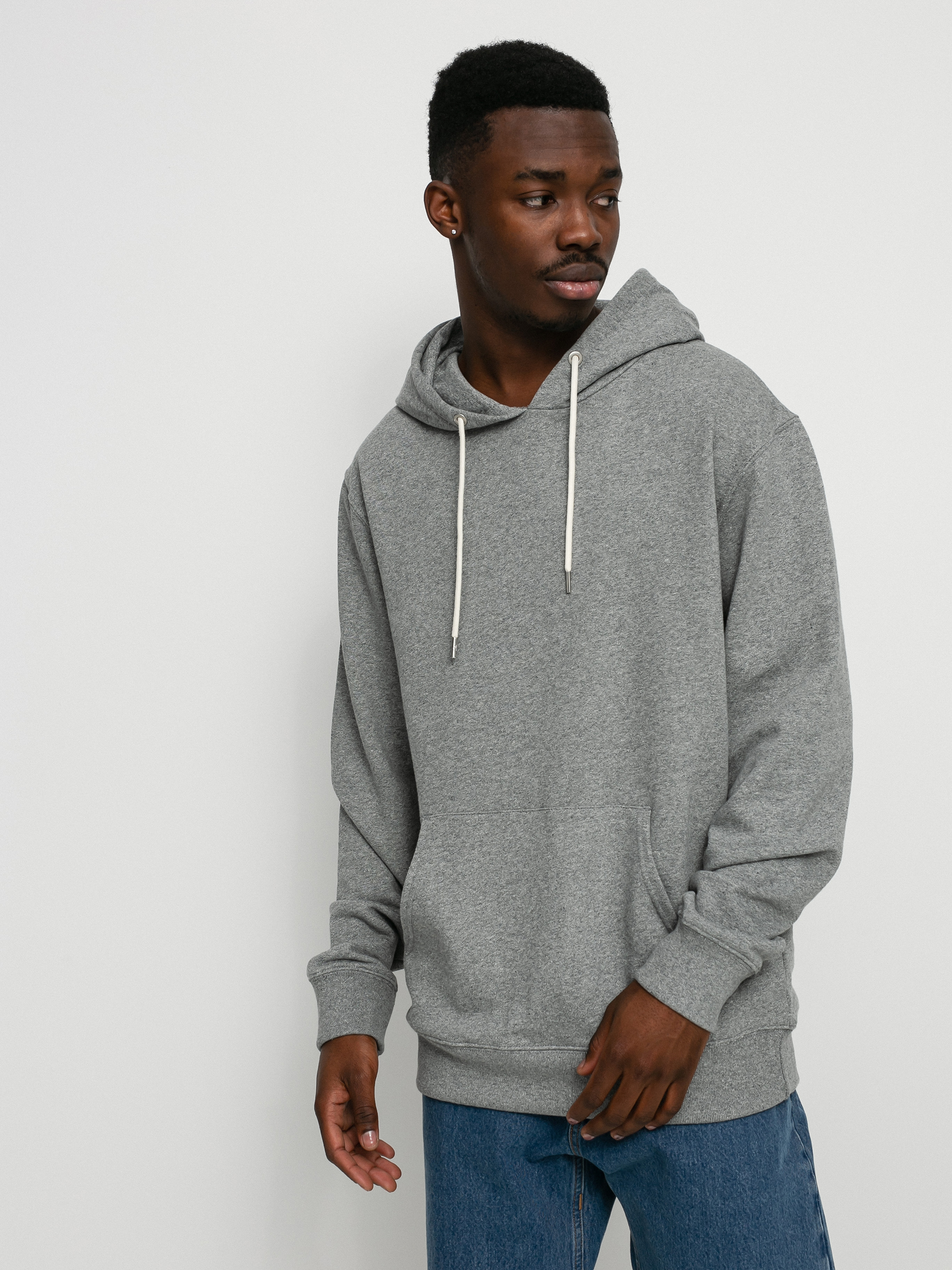 Quiksilver Essentials Terry HD Hoodie (light grey heather)