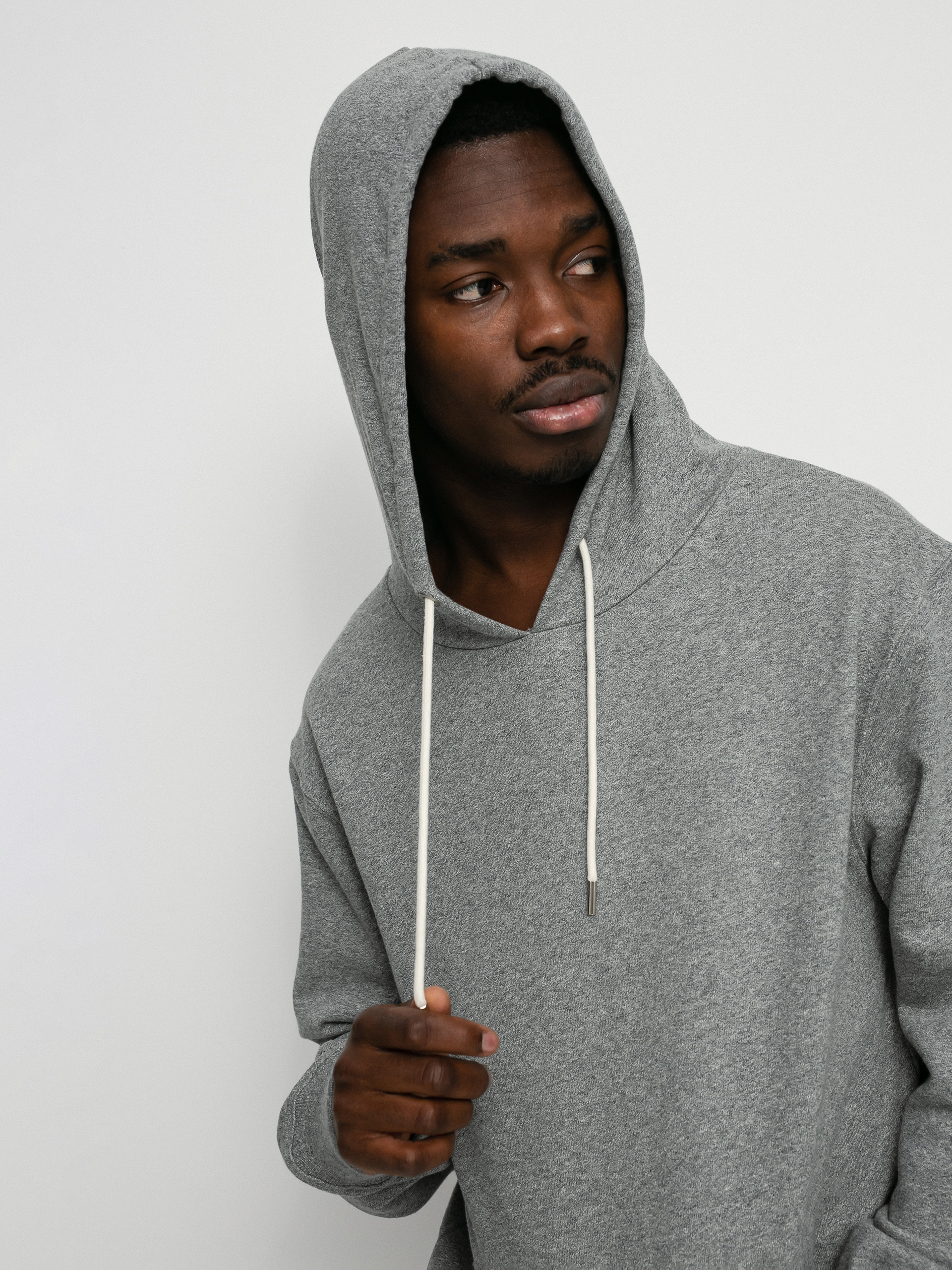 Quiksilver Essentials Terry HD Hoodie (light grey heather)