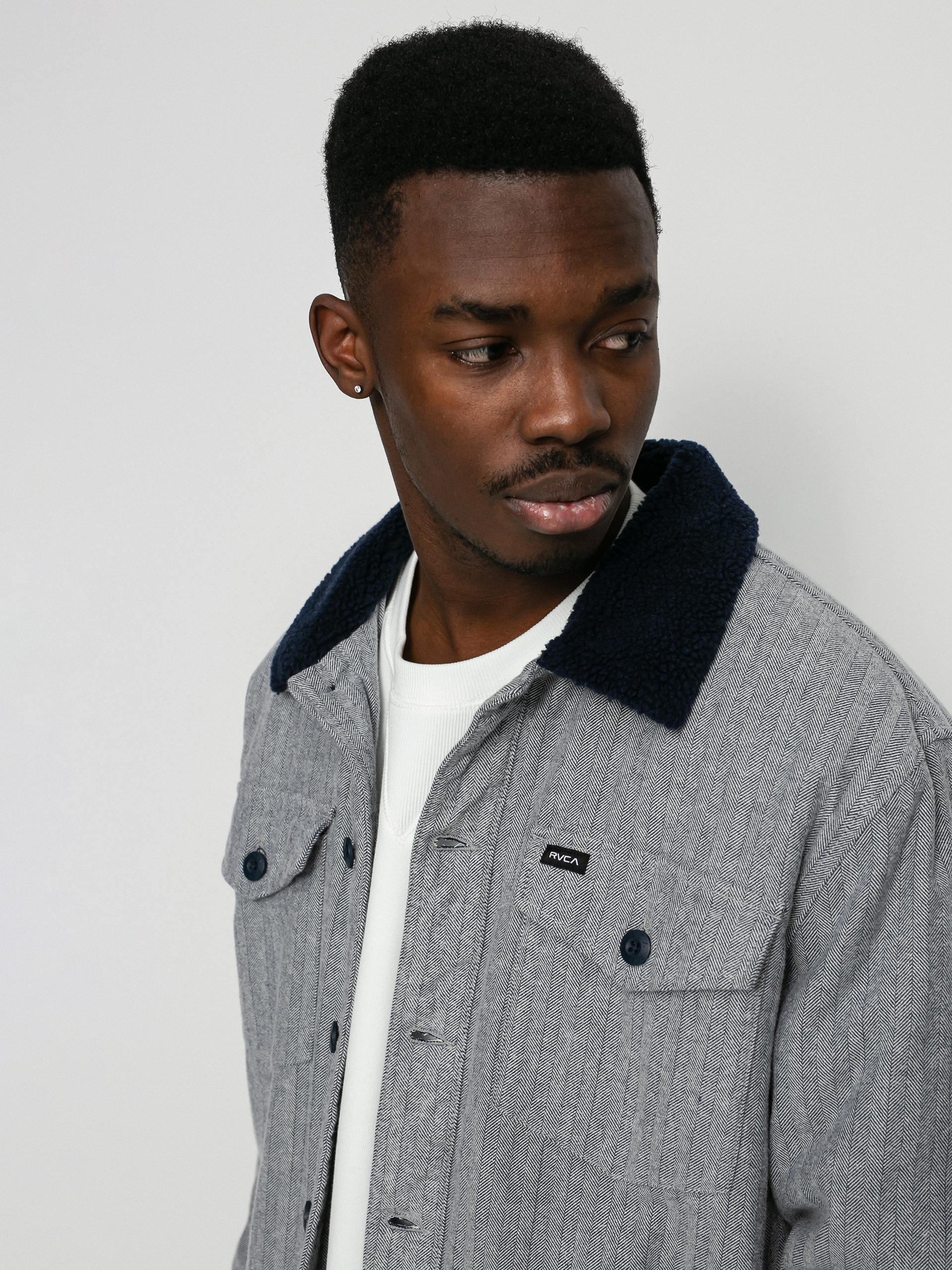 RVCA Benny Shirt Jacket Shirt (moody blue)