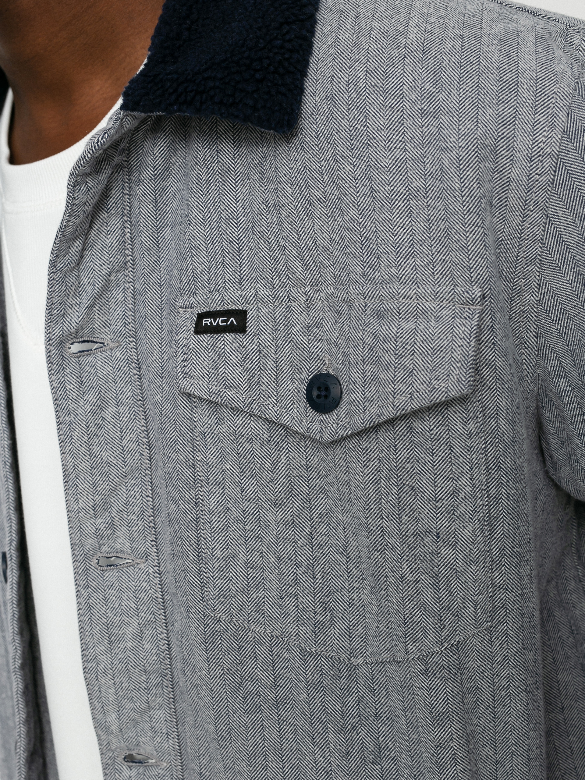 RVCA Benny Shirt Jacket Shirt (moody blue)