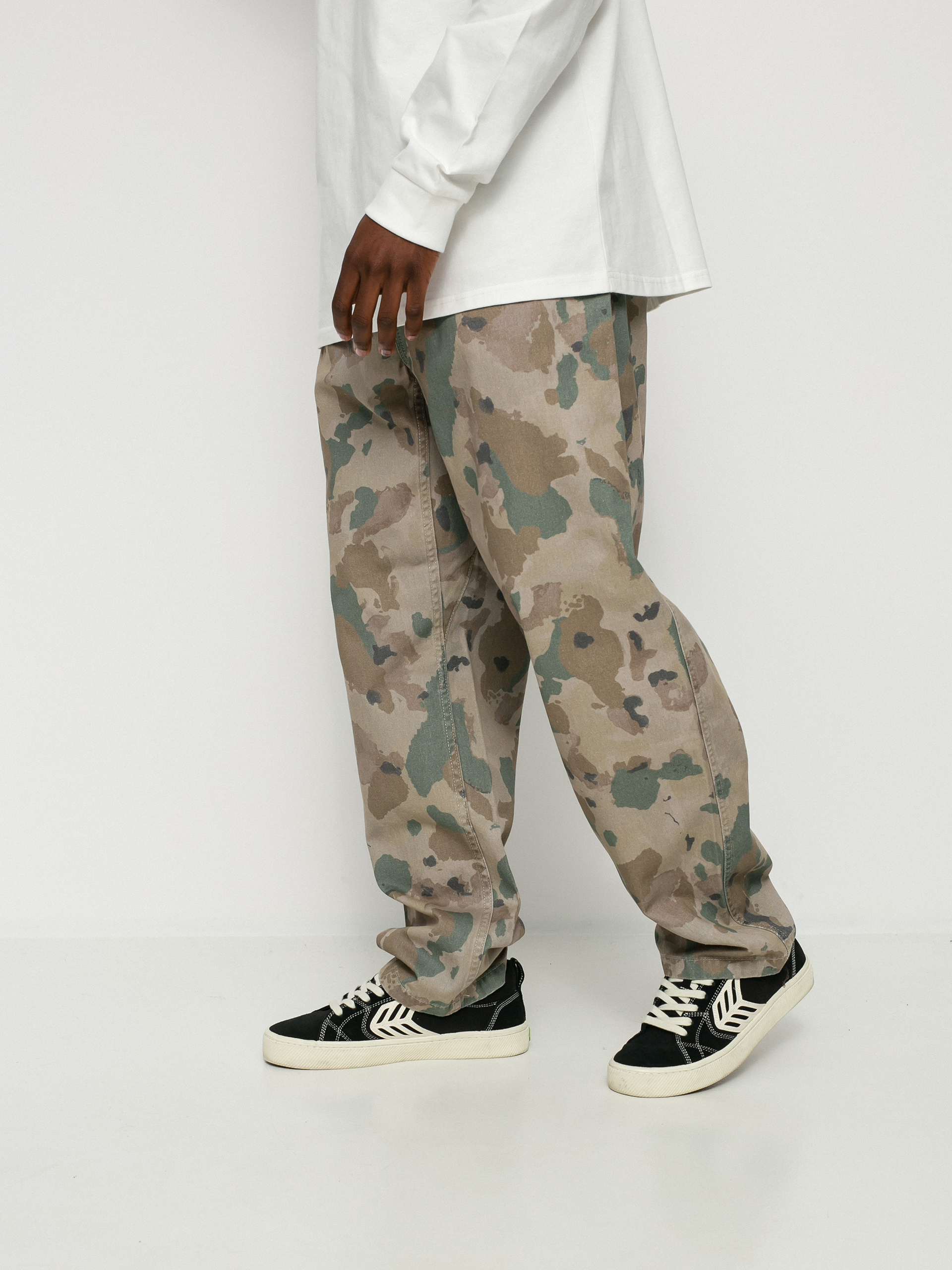 Carhartt WIP Flint Pants (camo tide/thyme)