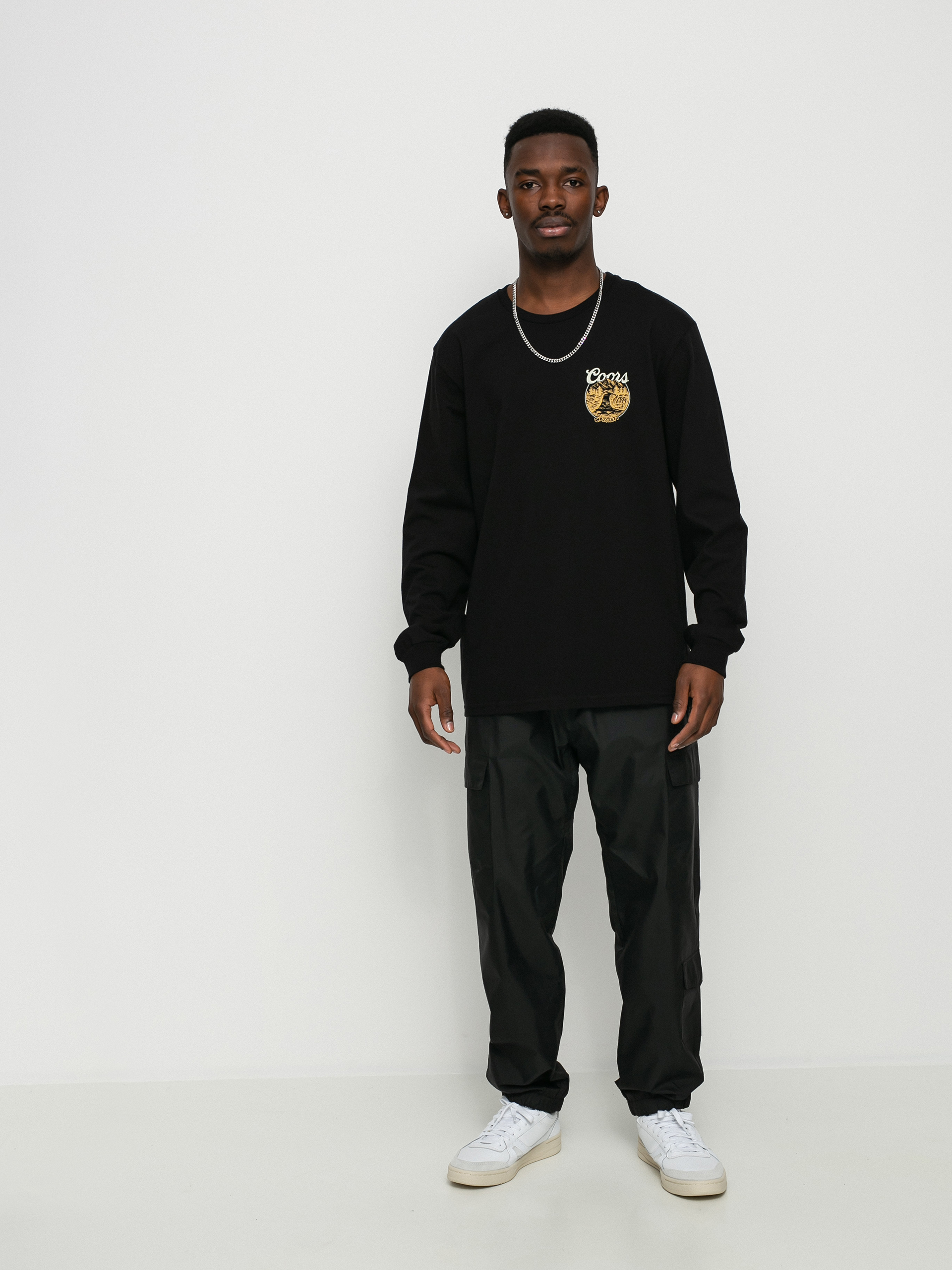 Brixton Coors Rocky Stt Longsleeve (black)