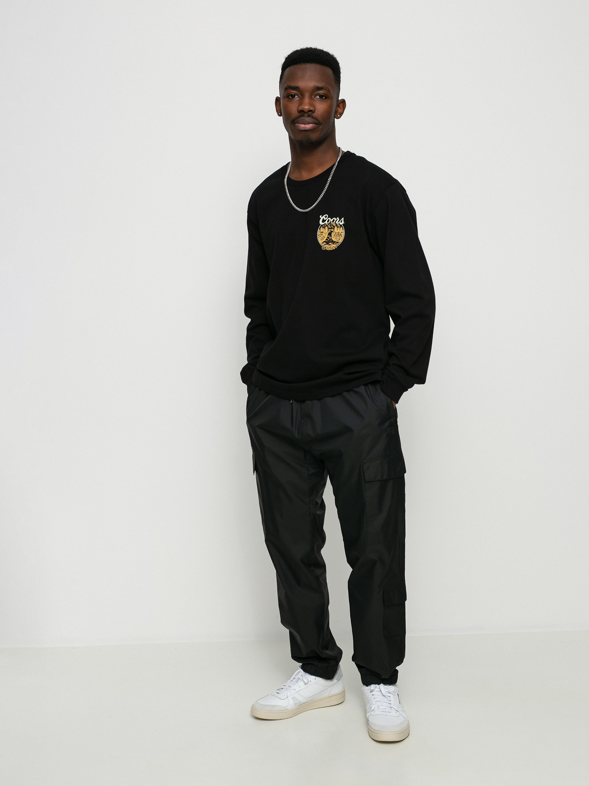 Brixton Coors Rocky Stt Longsleeve (black)