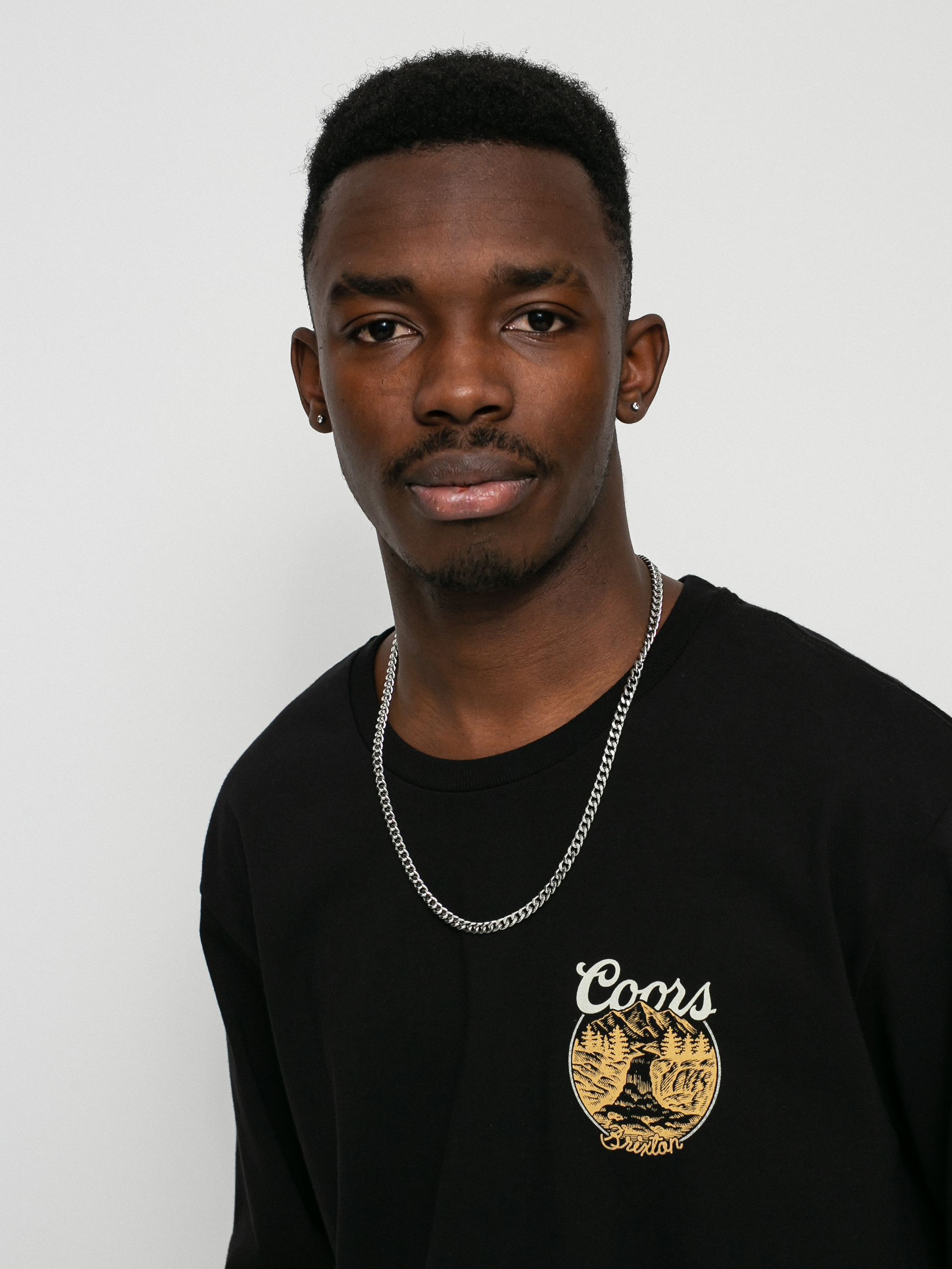 Brixton Coors Rocky Stt Longsleeve (black)