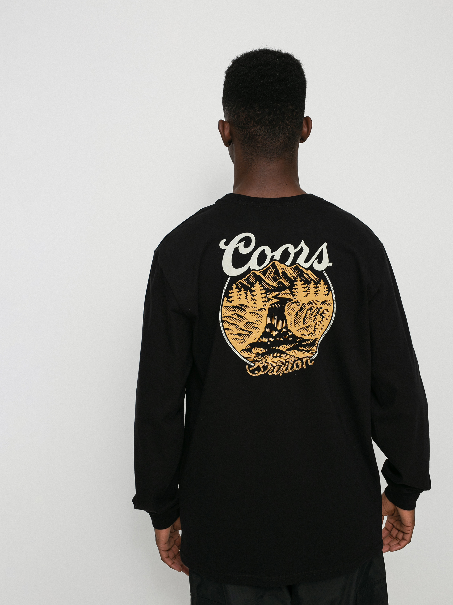 Brixton Coors Rocky Stt Longsleeve (black)