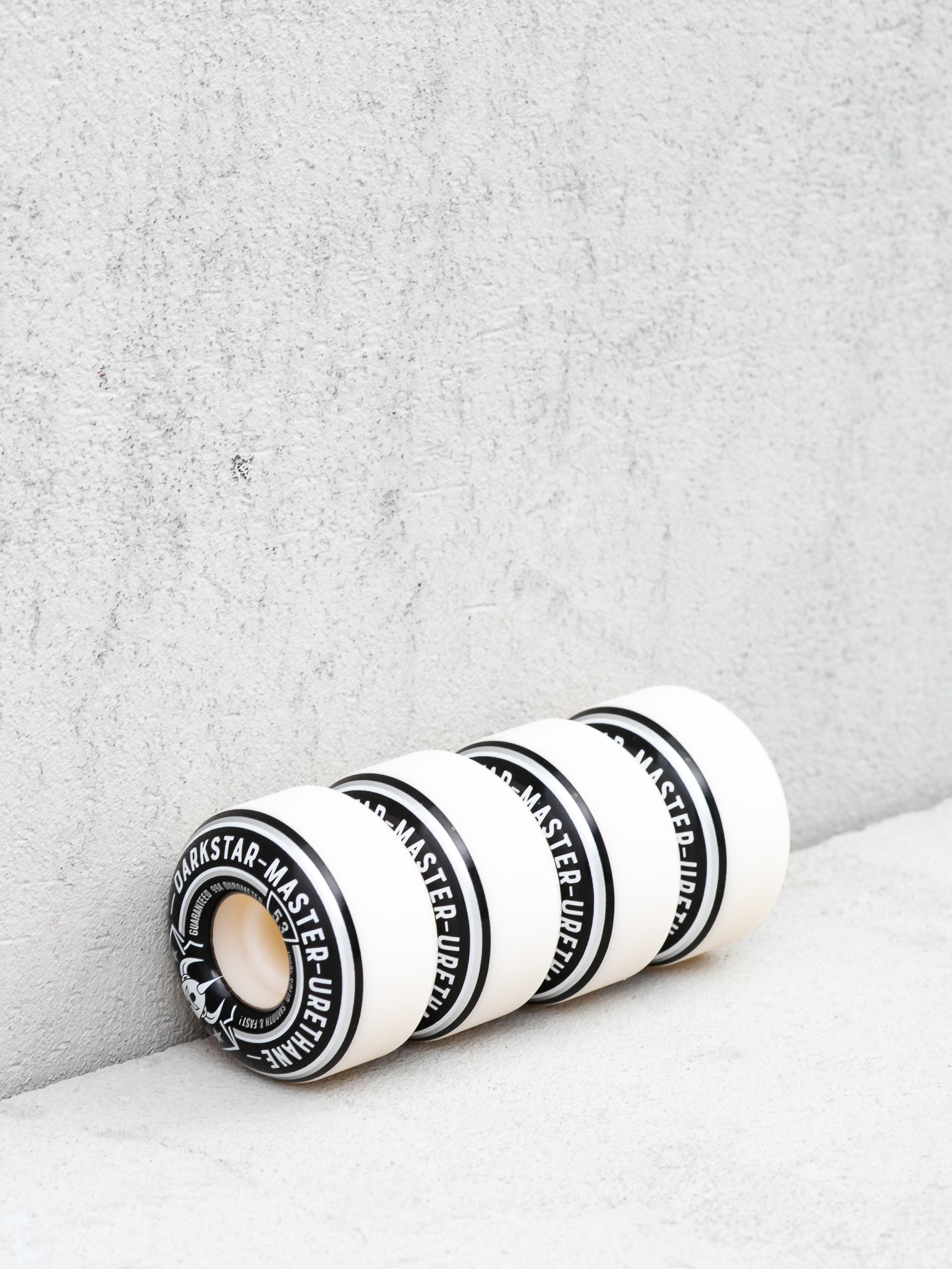 Darkstar Responder Wheels (white/silver)