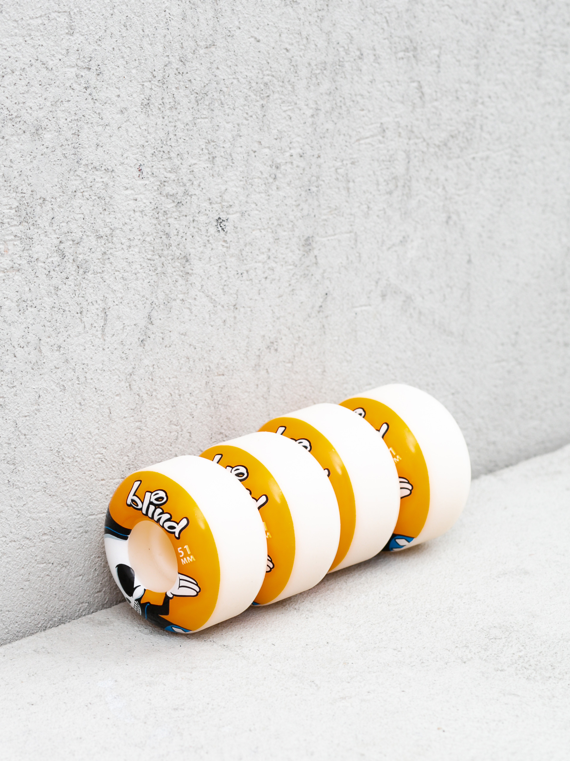 Blind Reaper Character Wheels (white/orange)