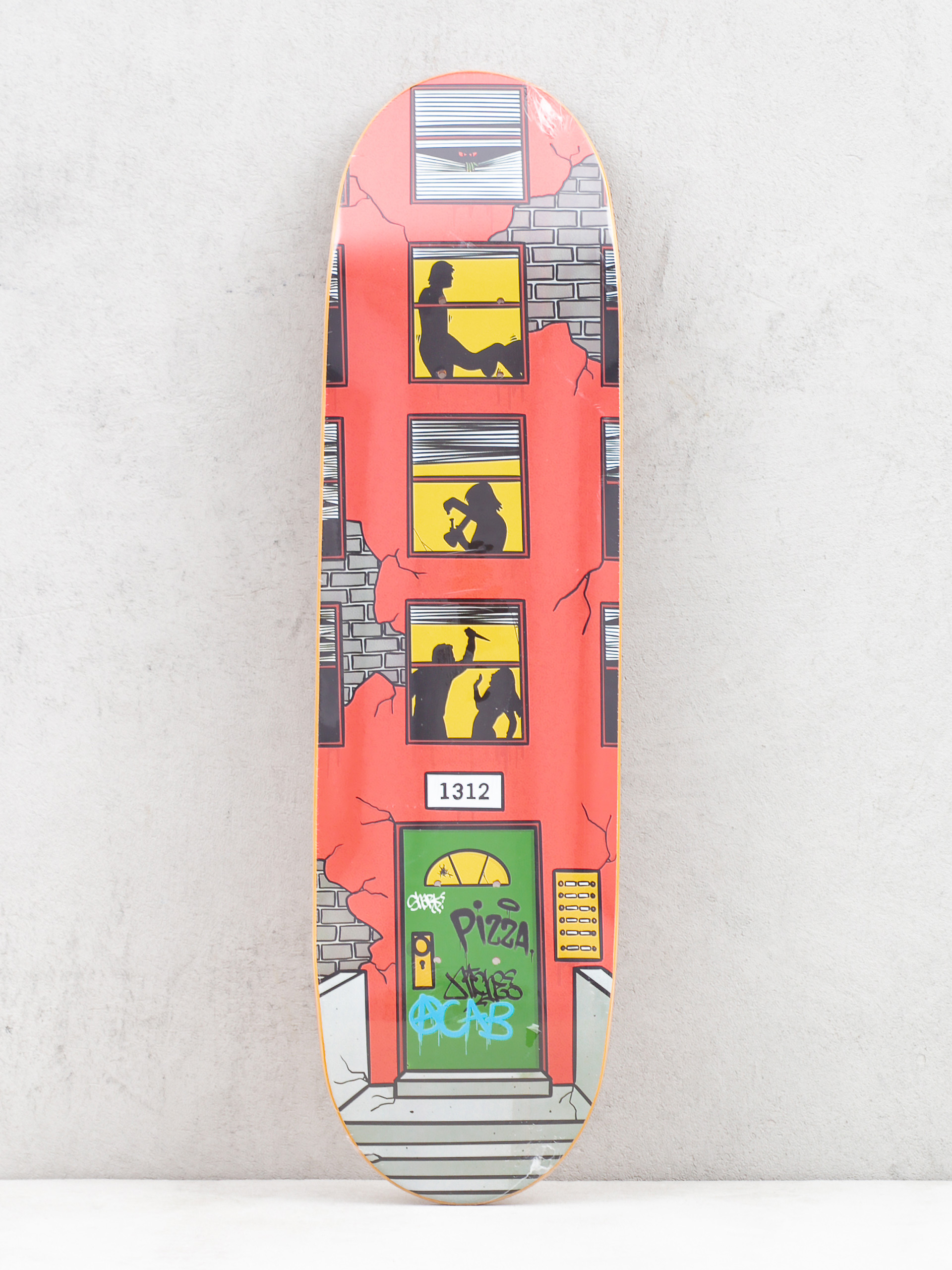Pizza Skateboards Neighbors Deck (brick)