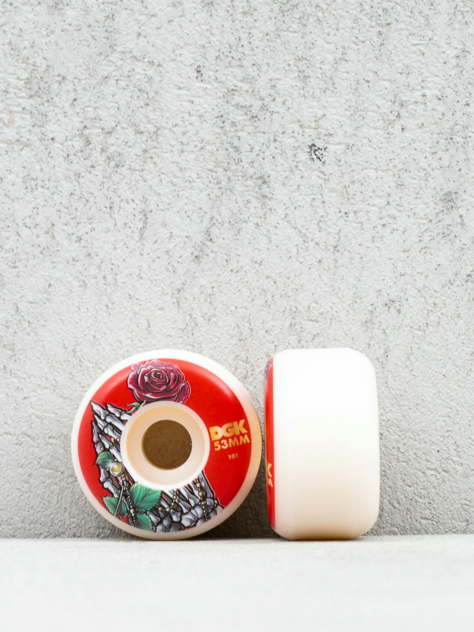 DGK Divine Rollen (white/red)