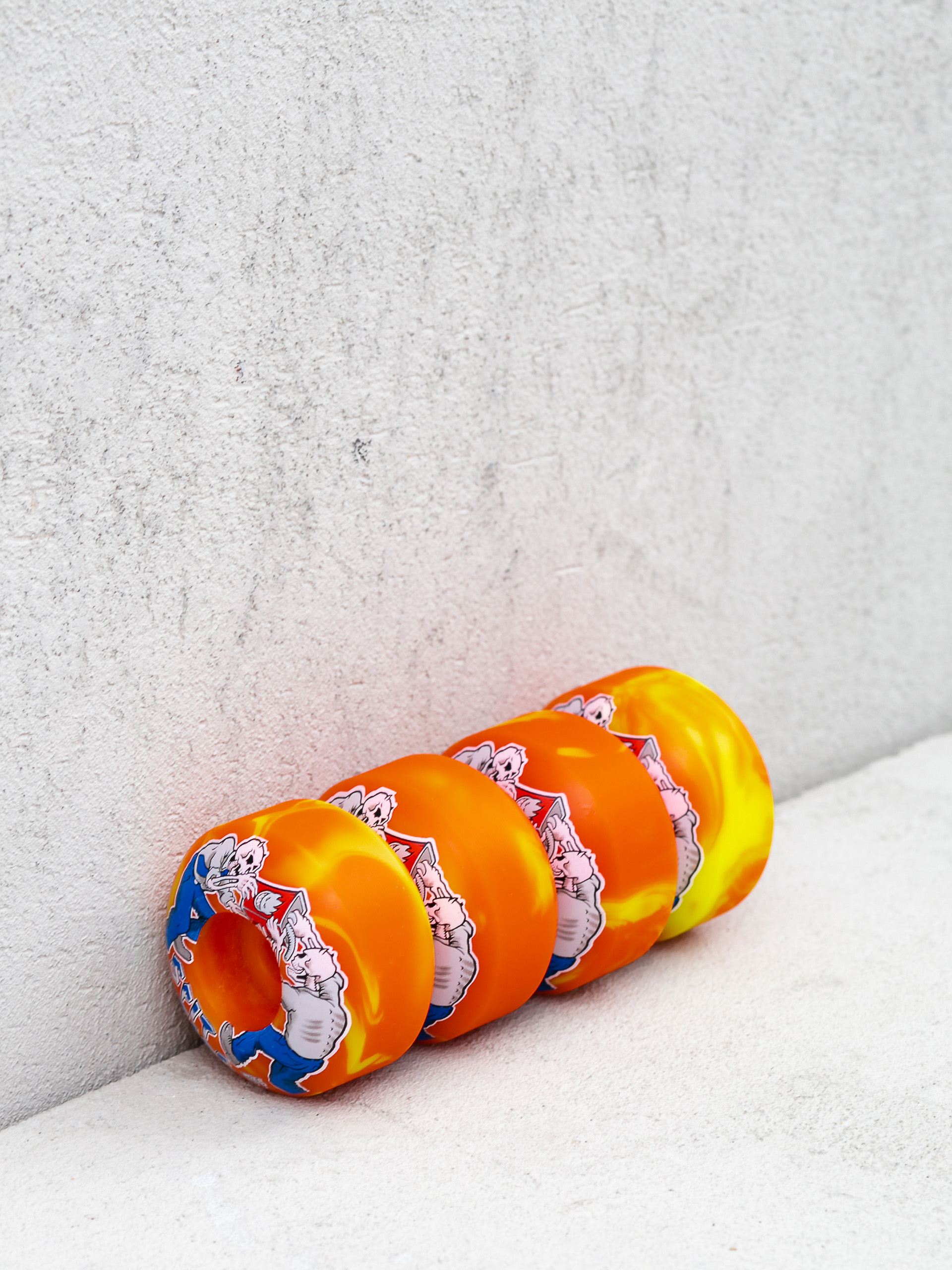 Spitfire Fire Fight Wheels (yellow/orange)