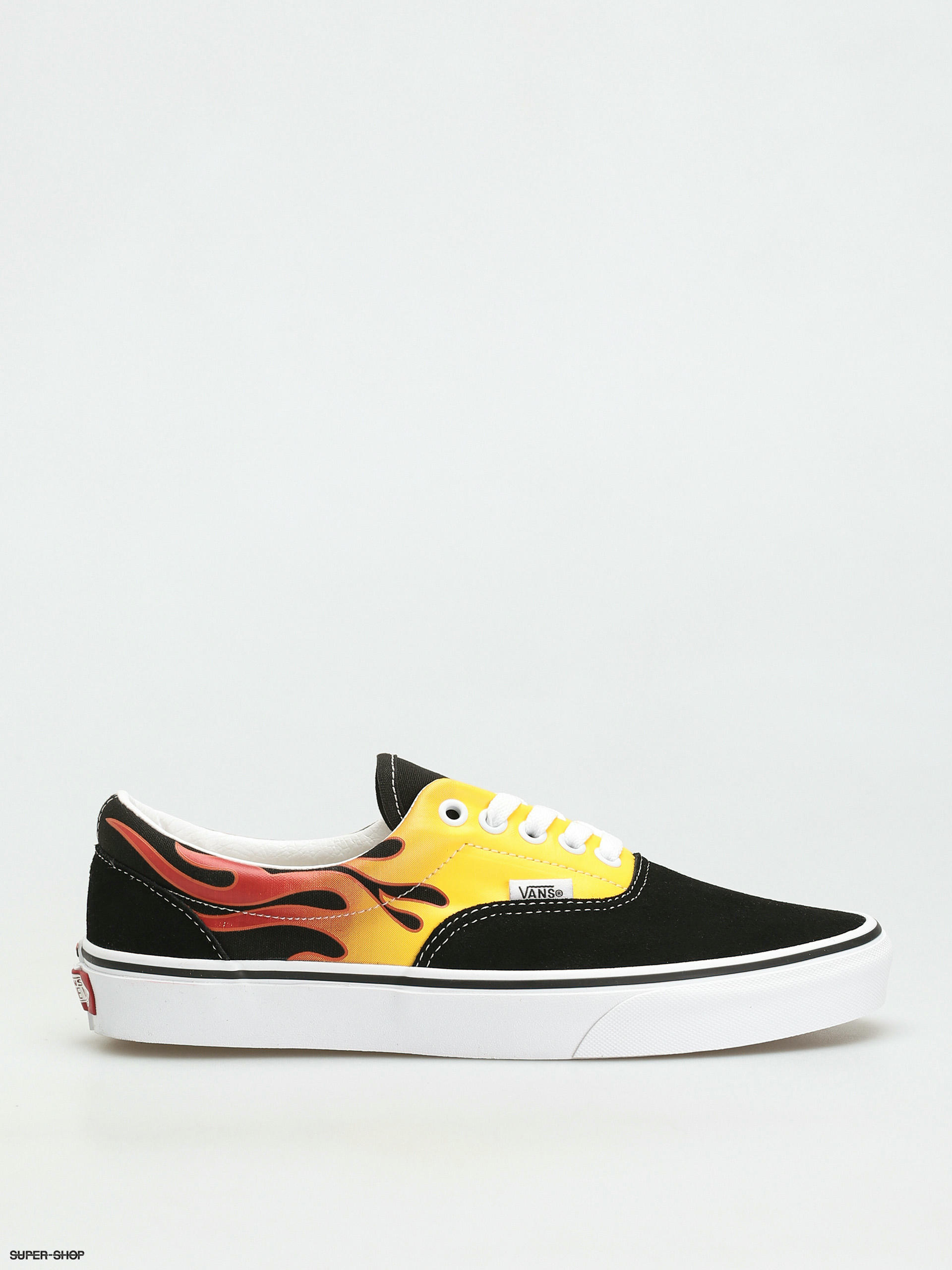 Vans era best sale black true white