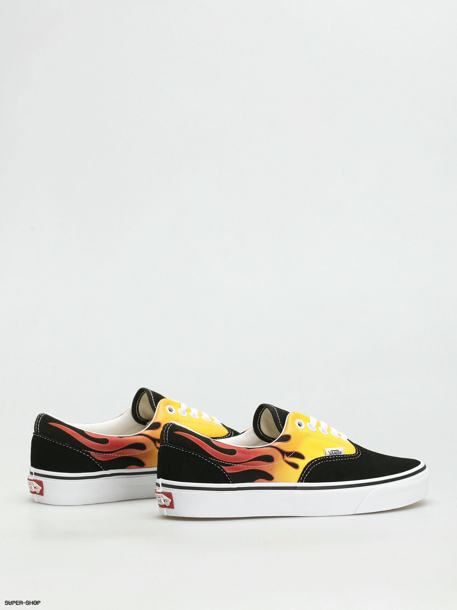 vans era flame sneakers