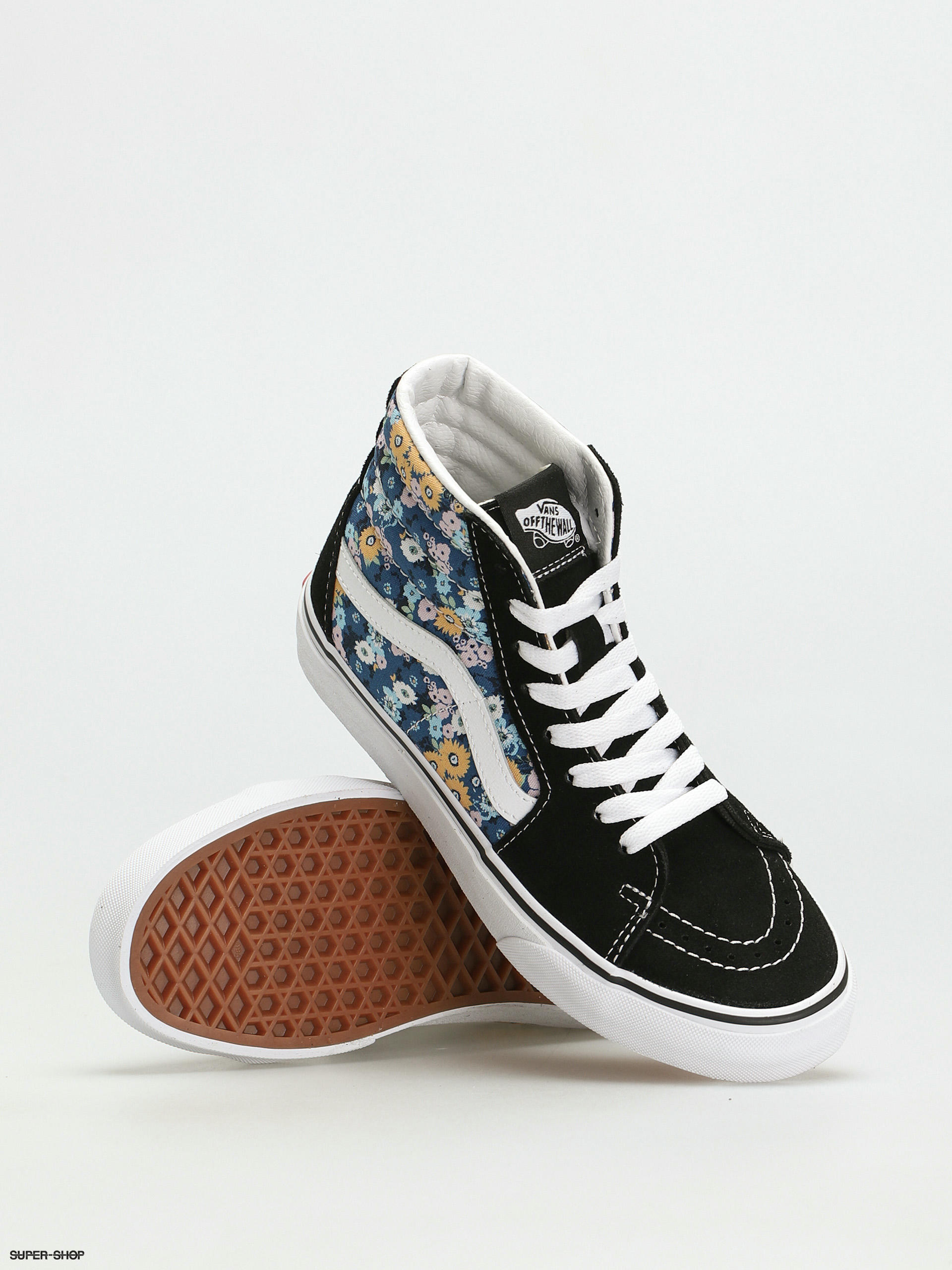 vans black multi