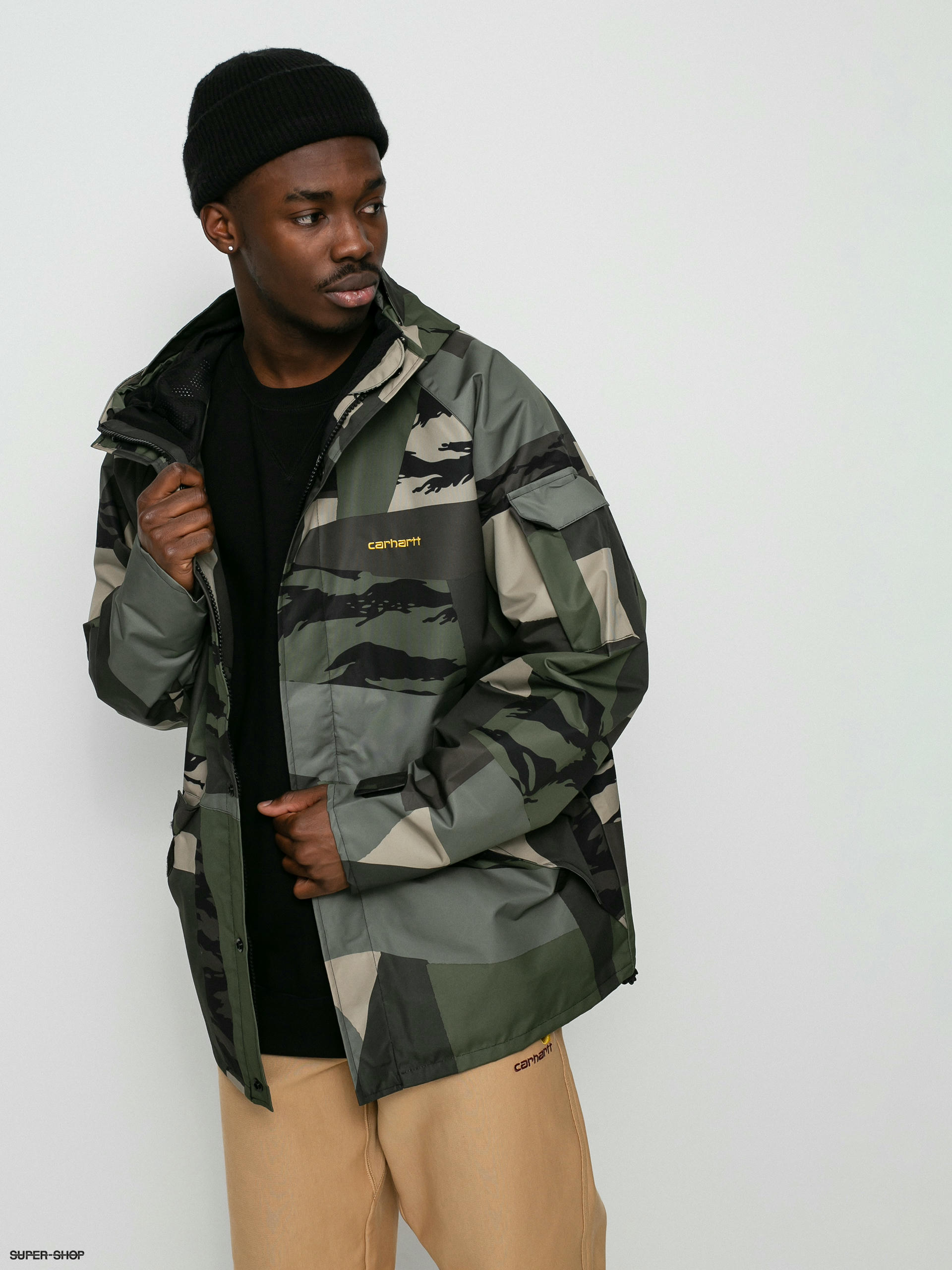 carhartt wip camo jacket