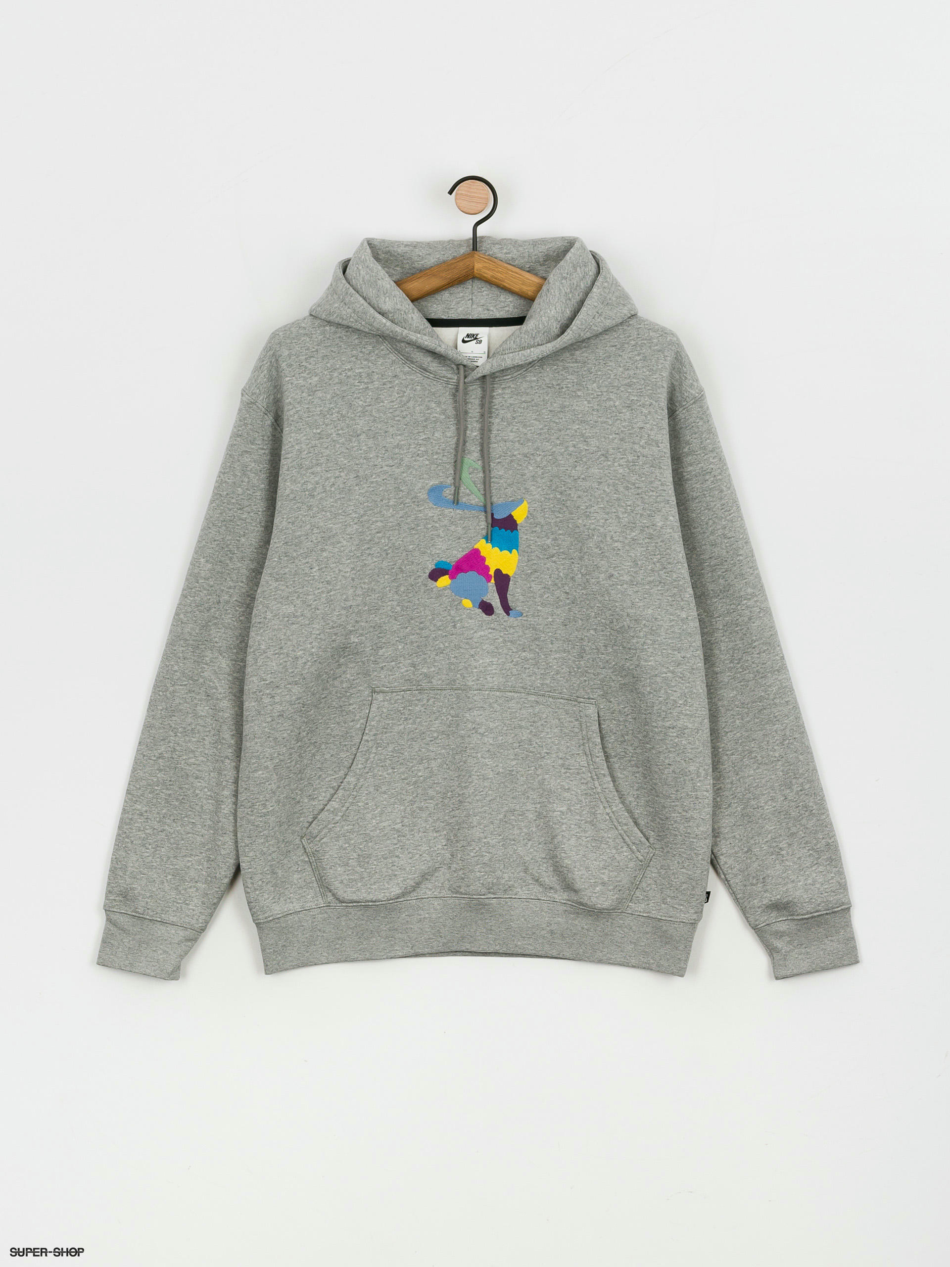 nike sb gray hoodie