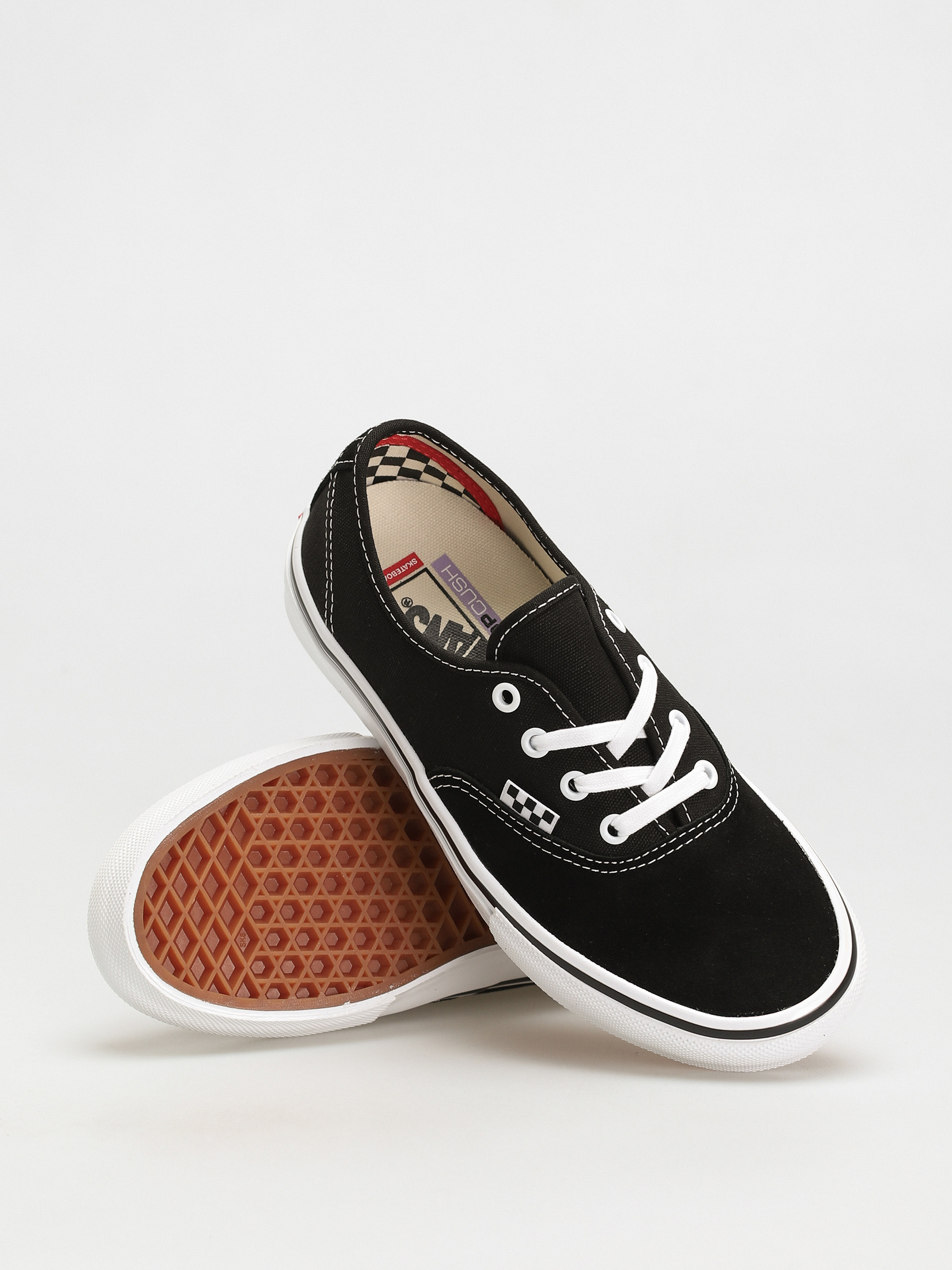 Vans Skate Authentic Schuhe (black/white)