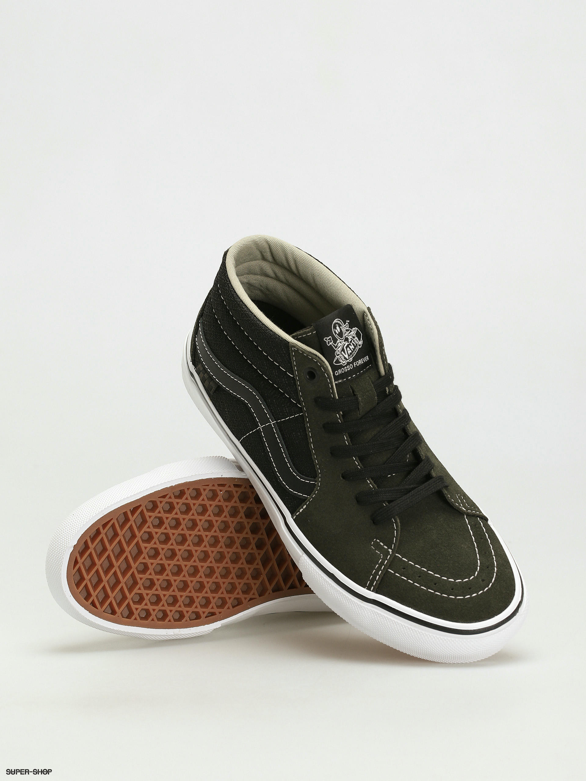 vans skate grosso mid shoes