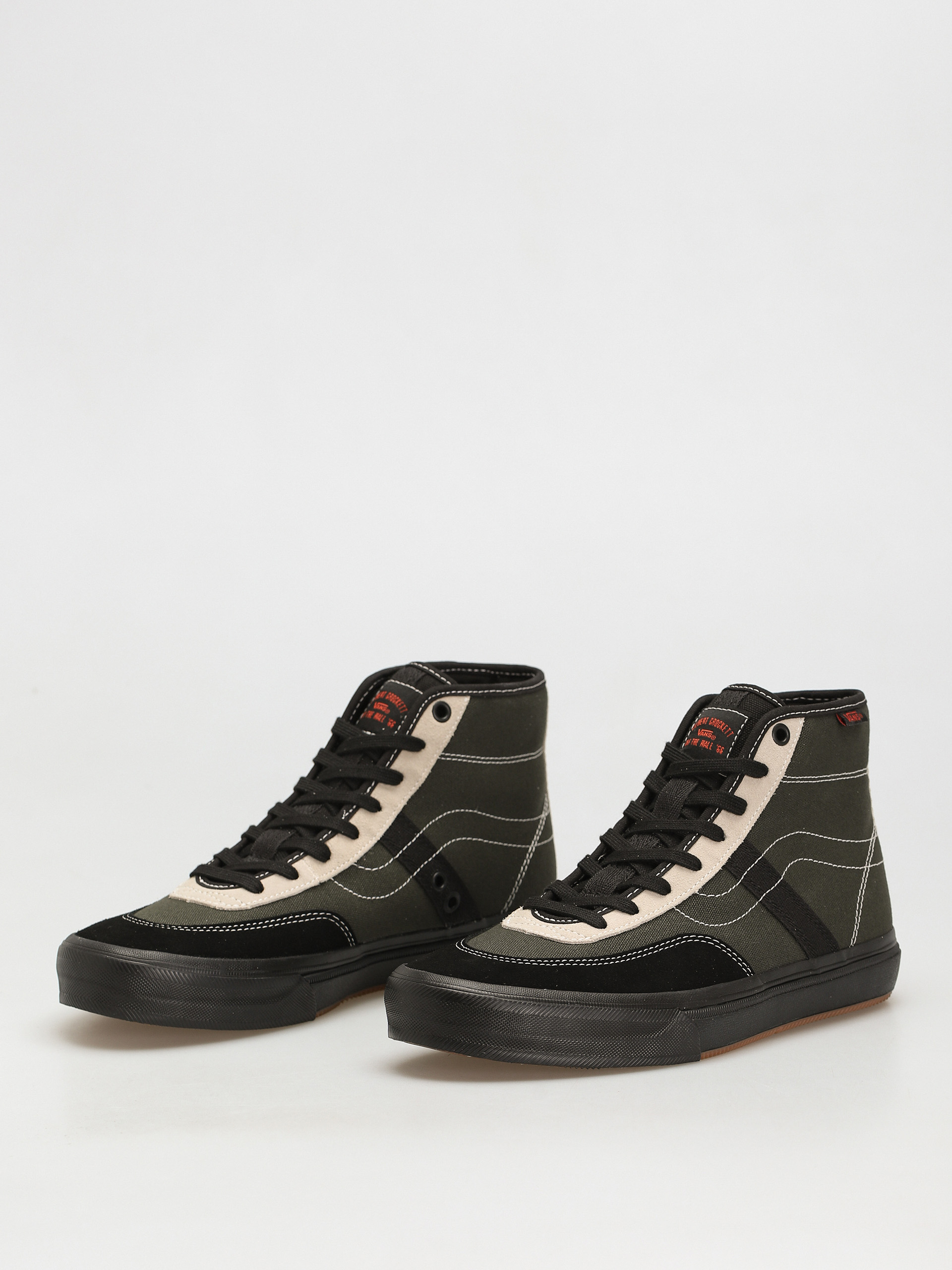 Vans Crockett High Shoes (forest/black)