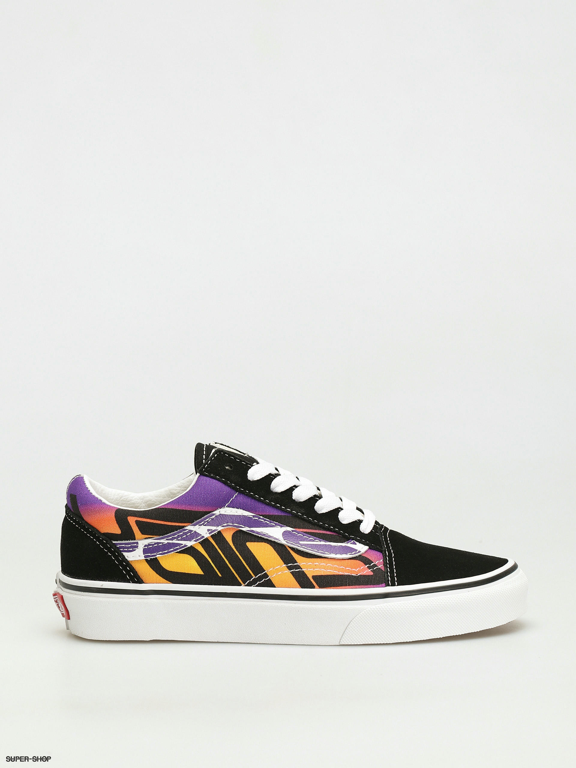 Vans shop purple flame