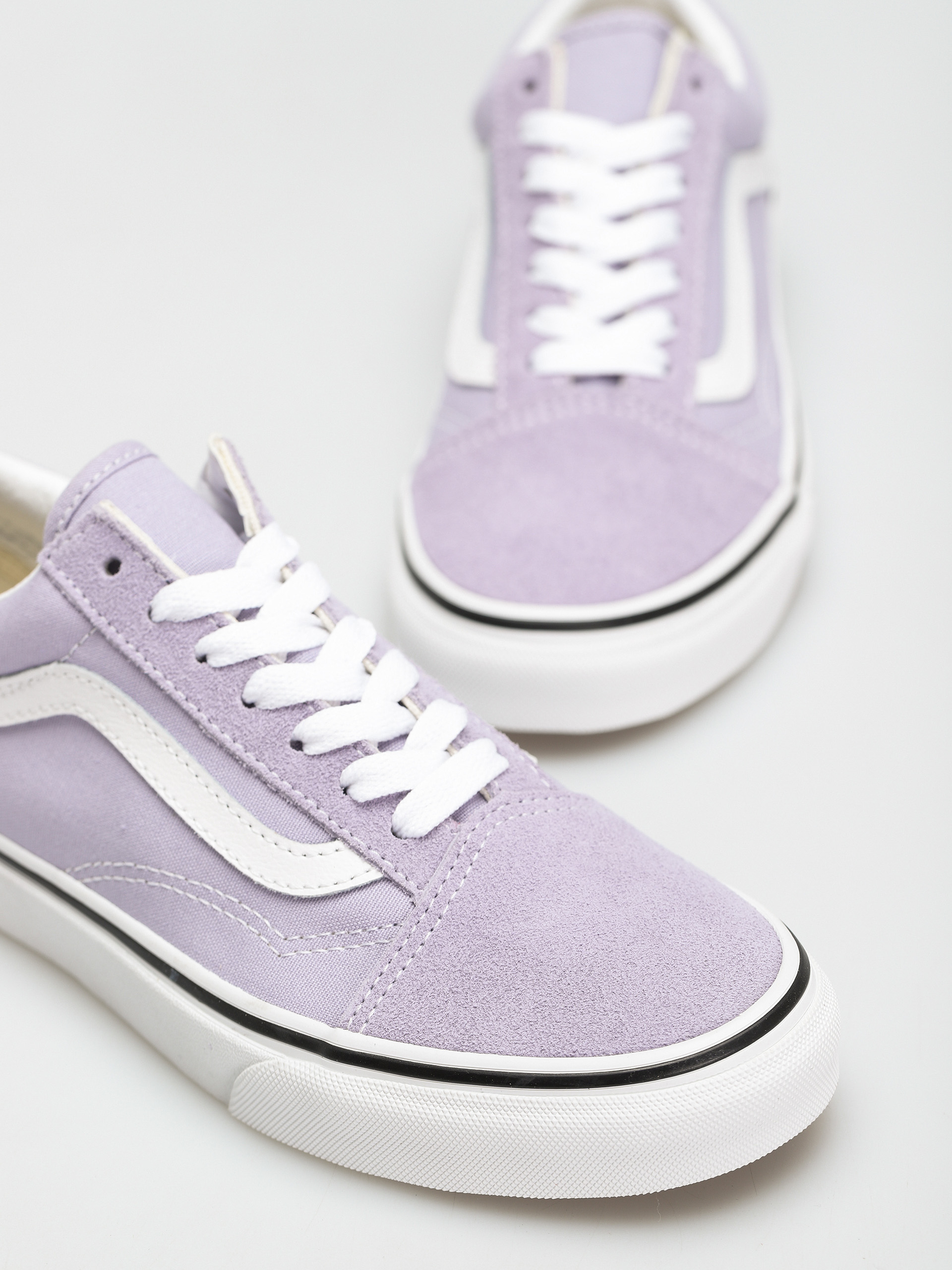 Vans Old Skool Shoes (languid lavender/true white)