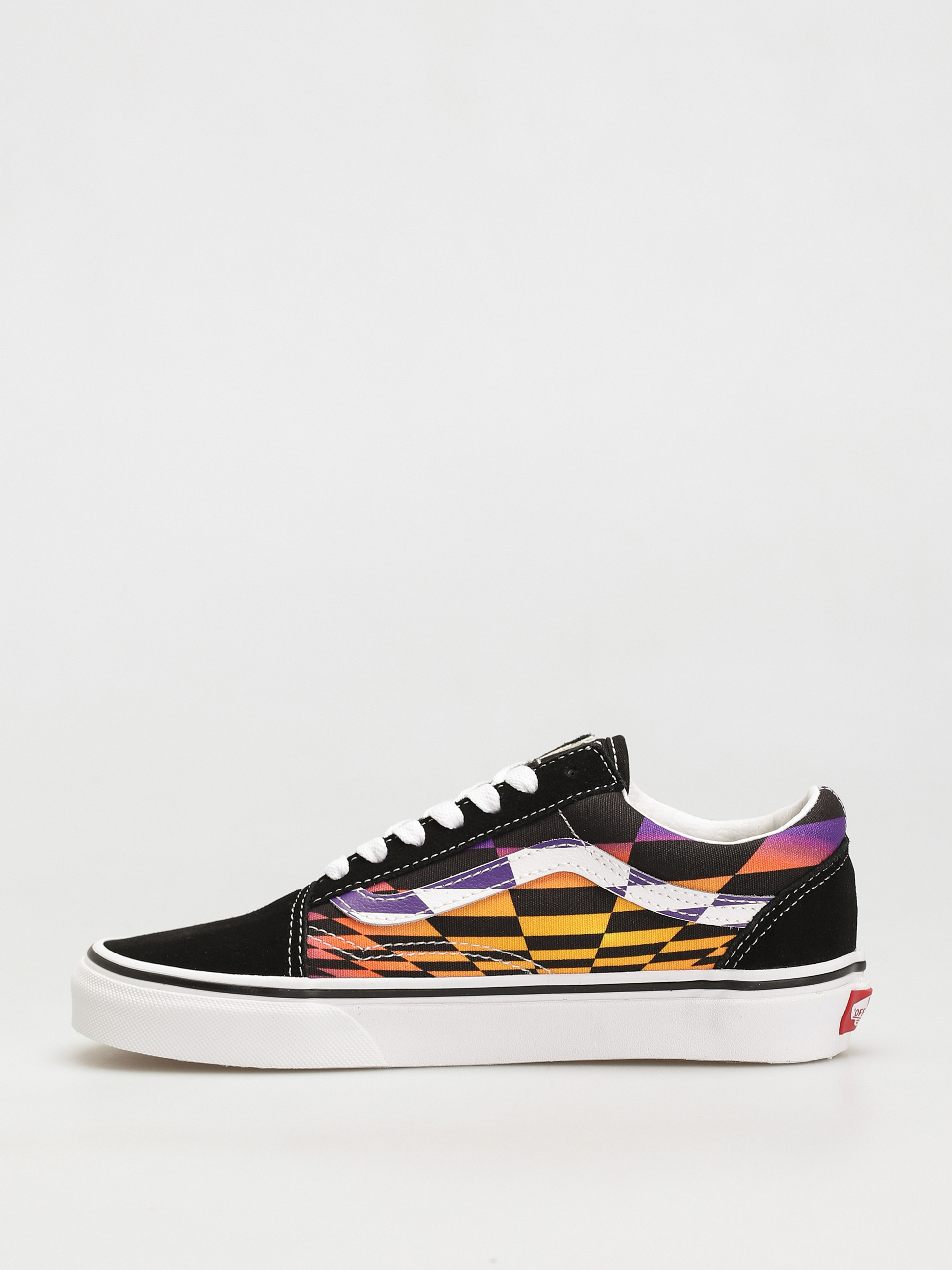 Vans Old Skool Shoes (graphic check/black/multi)