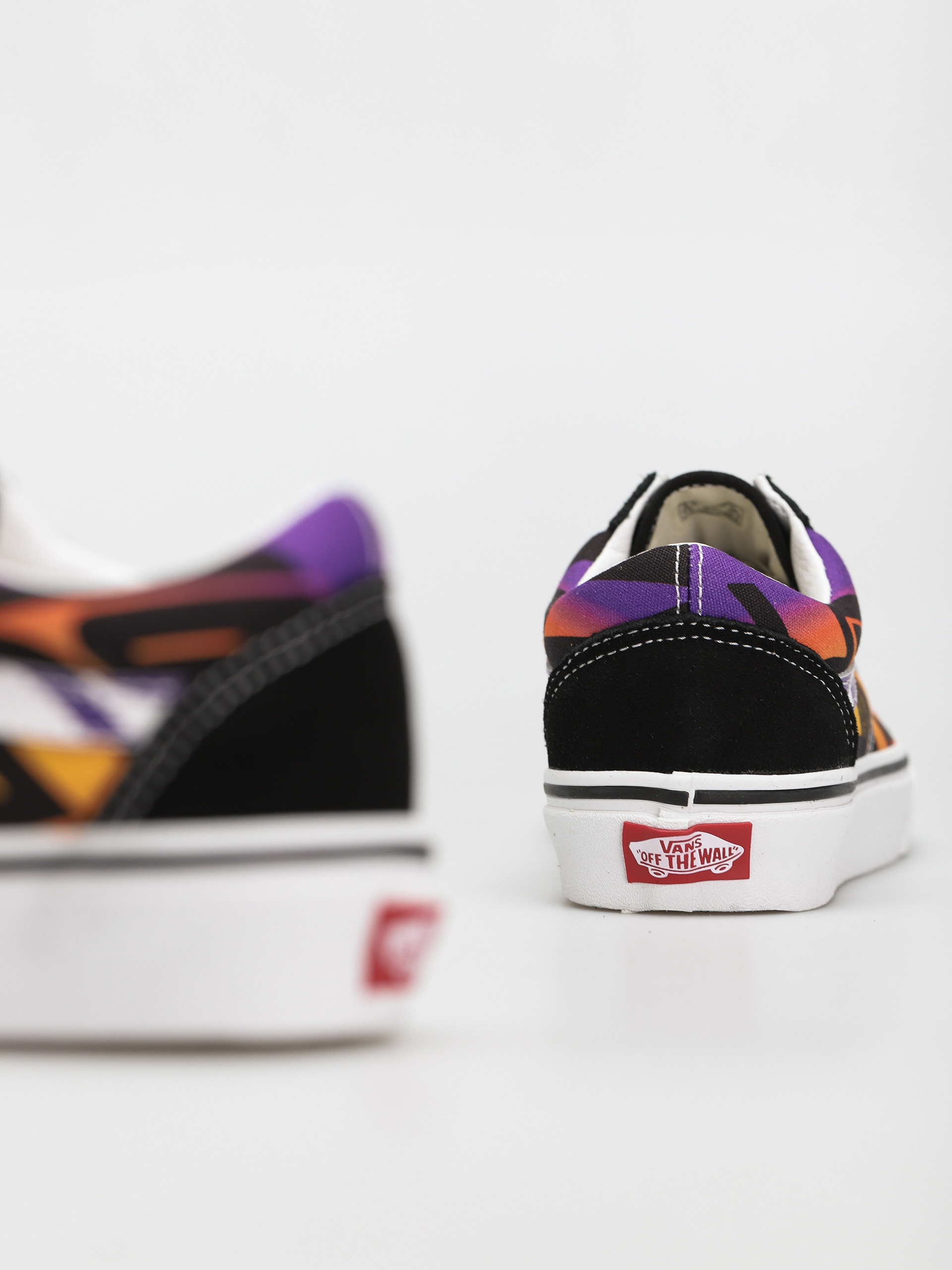 Vans Old Skool Shoes (graphic check/black/multi)