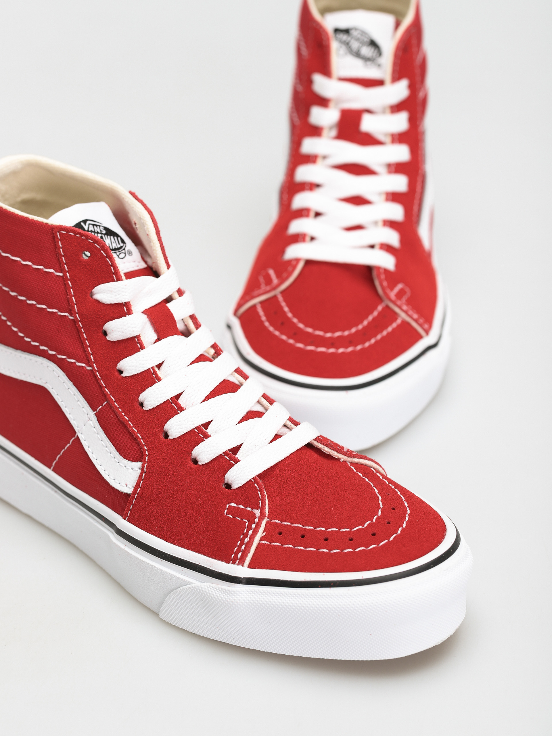 Vans Sk8 Hi Tapered Schuhe (racing red/true white)