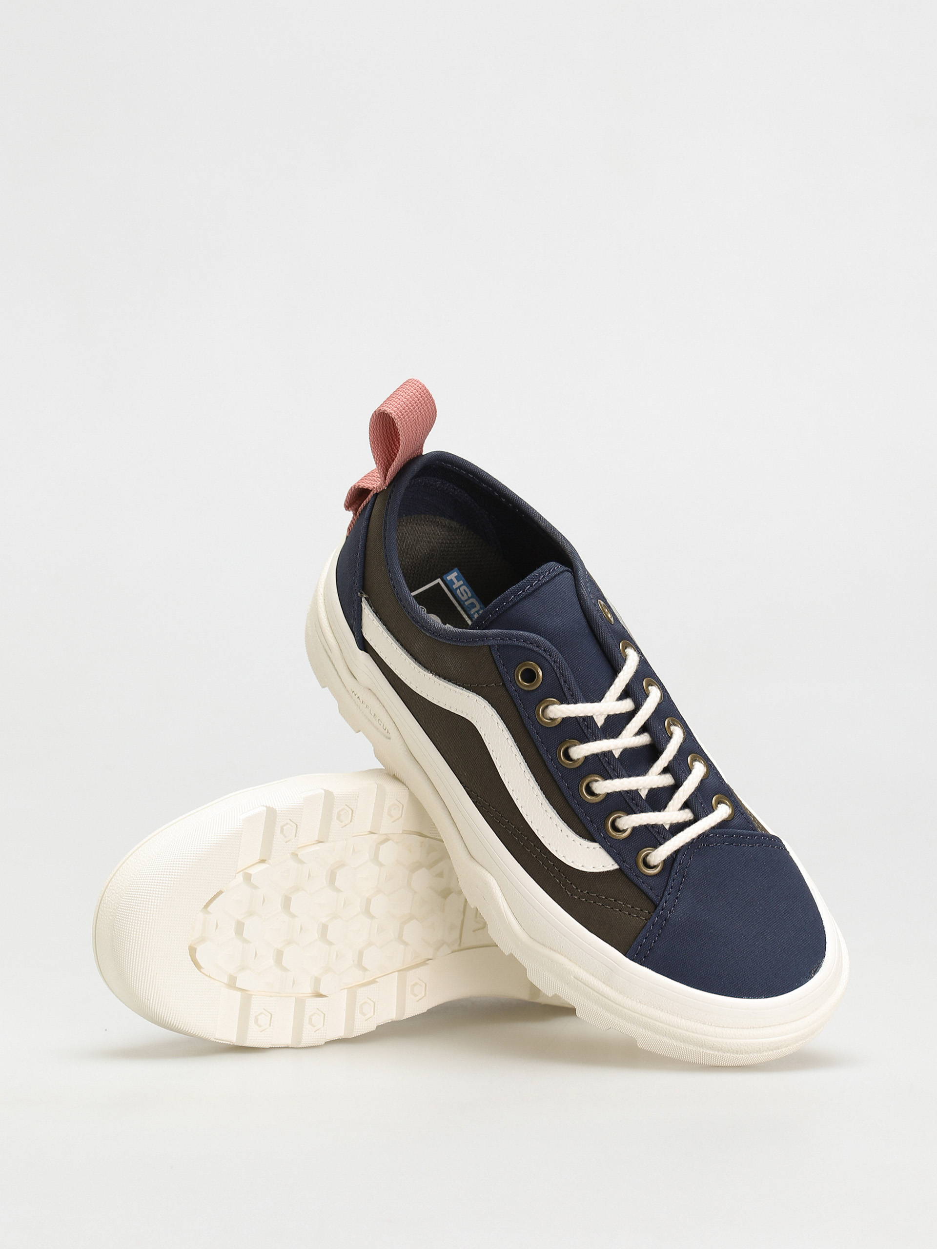 Vans Sentry Old Skool Wc Shoes navy blue (waxed canvas/forest