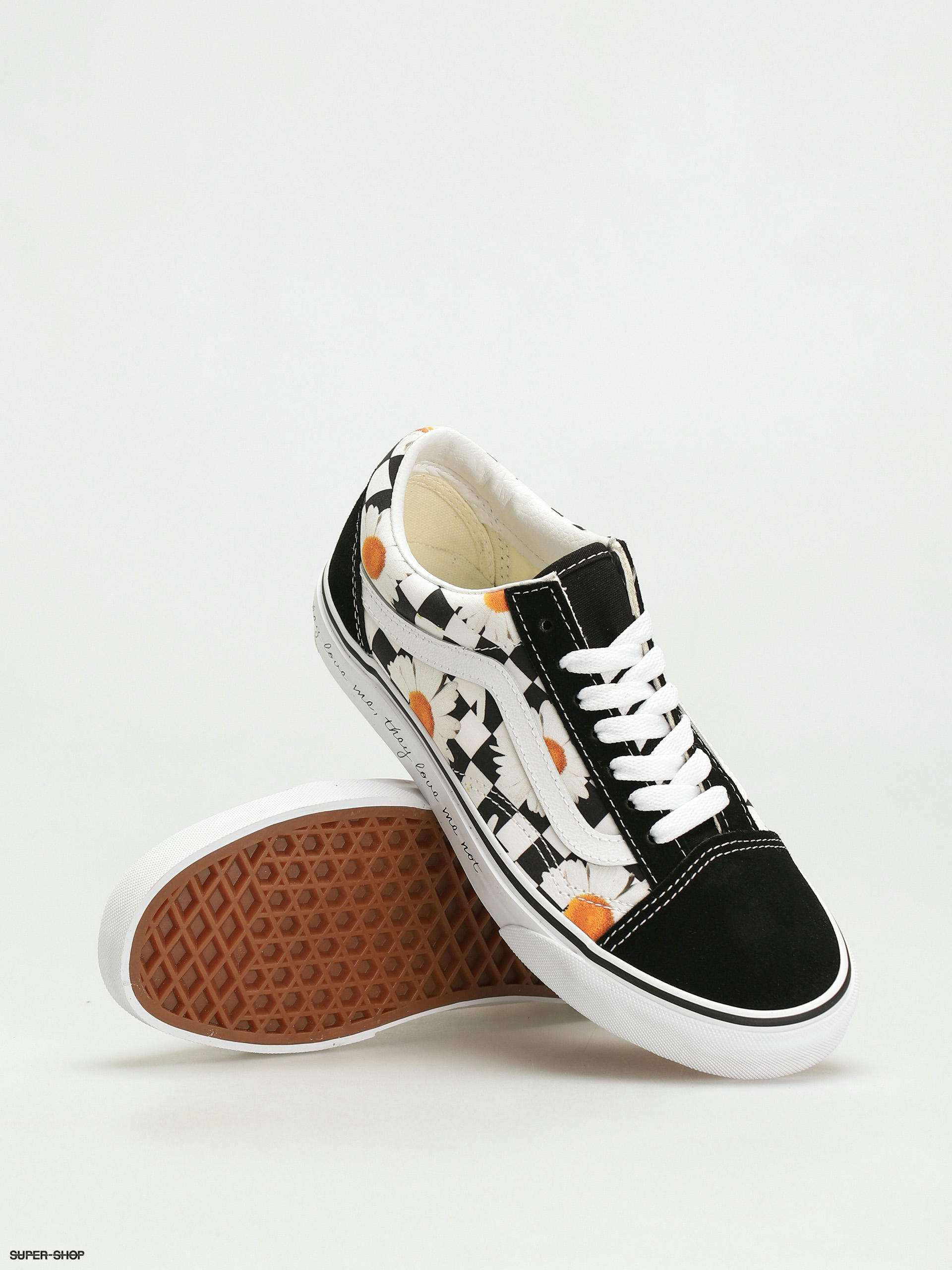 old skool daisy vans