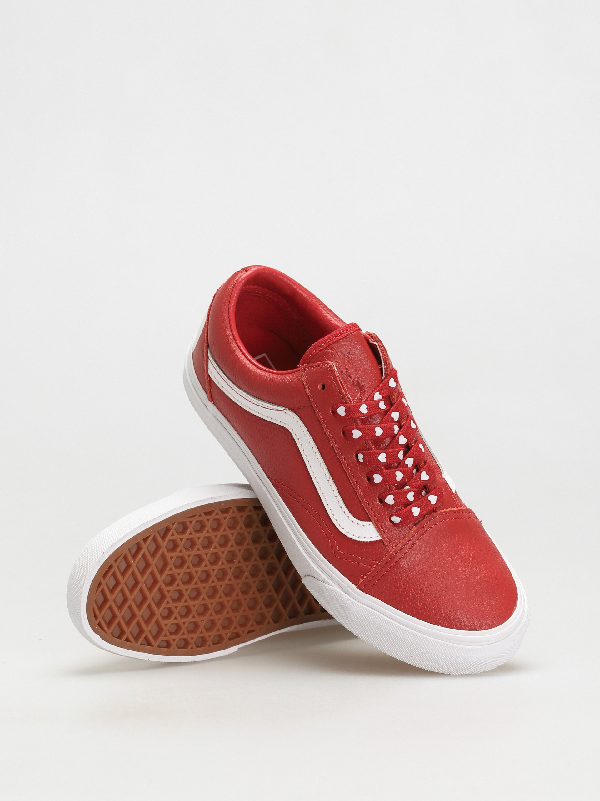 Vans Old Skool Shoes (waffle lovers/racing red/true white)