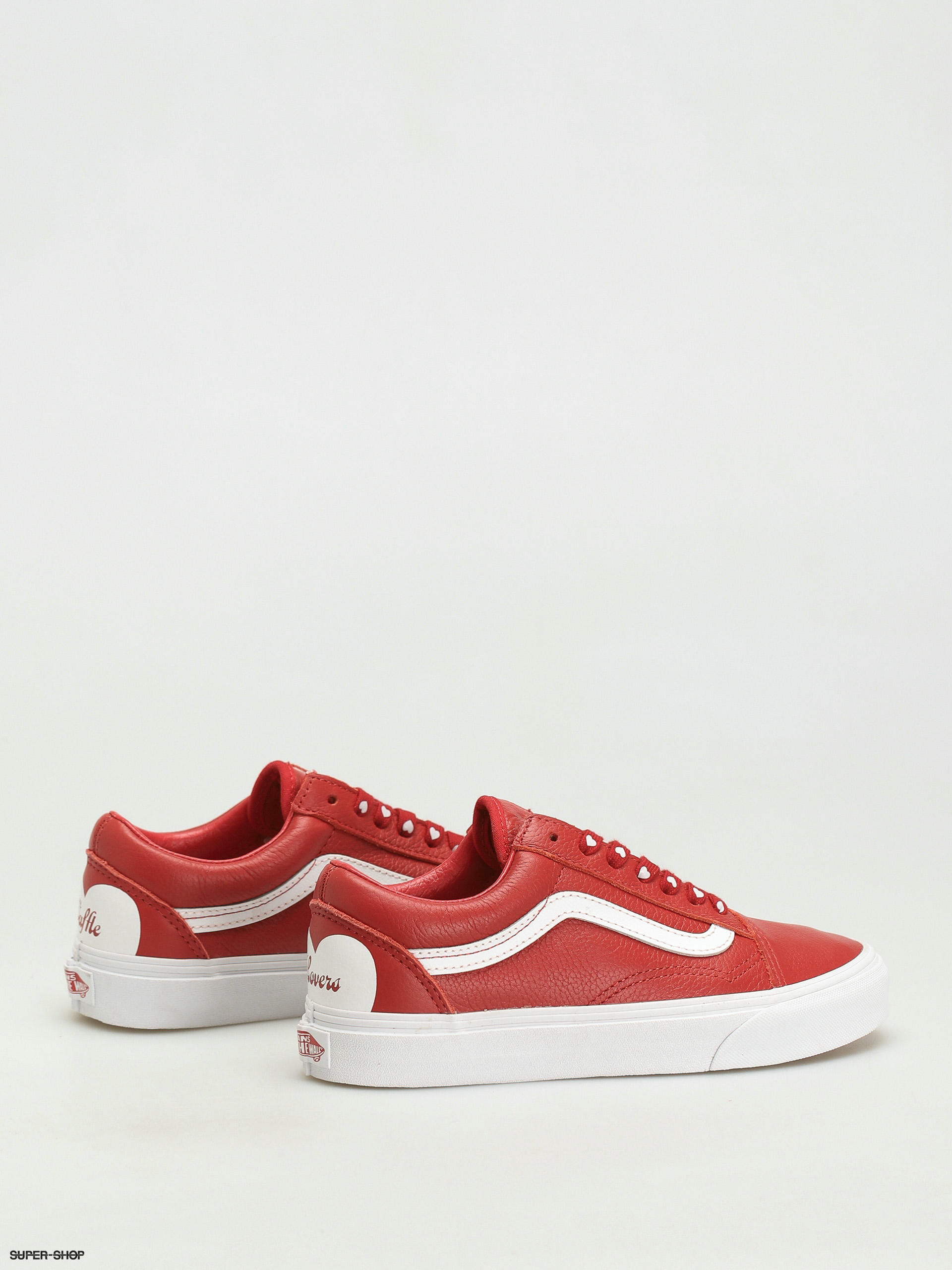 vans old skool shoes red