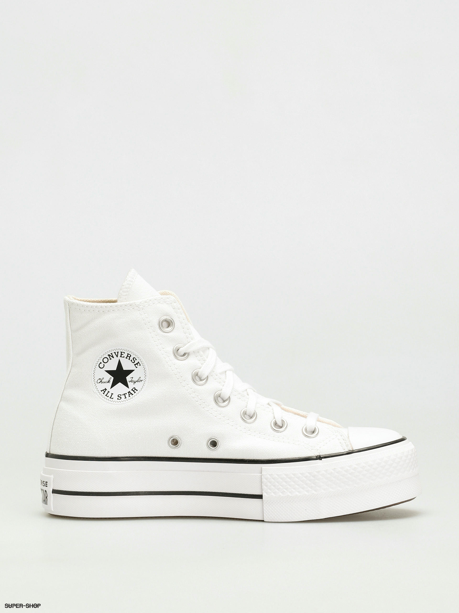 Converse Chuck Taylor All Star Lift Hi Shoes Wmn (white/black/white)